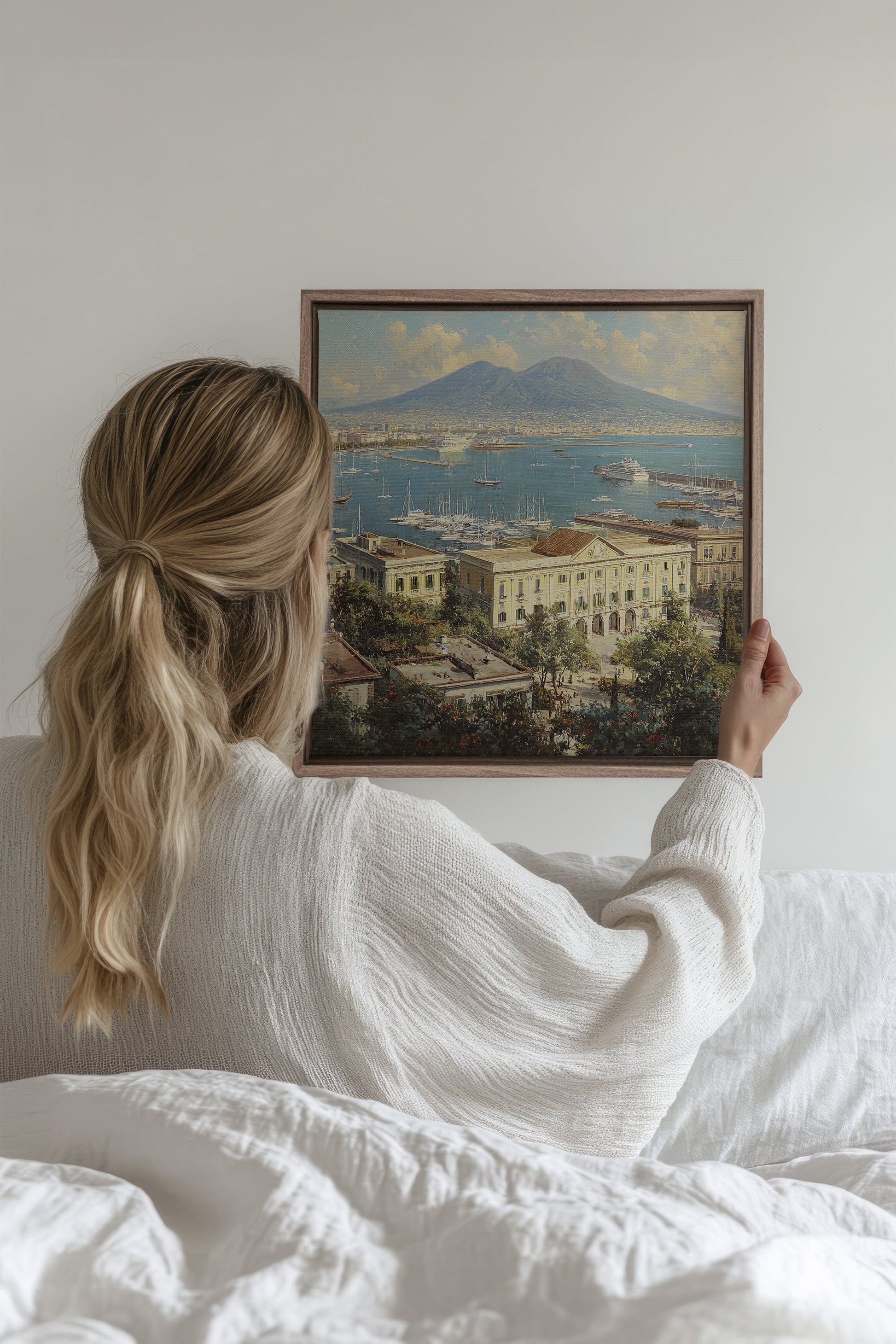 BAY OF GOLD, Stretched Canvas Artwork