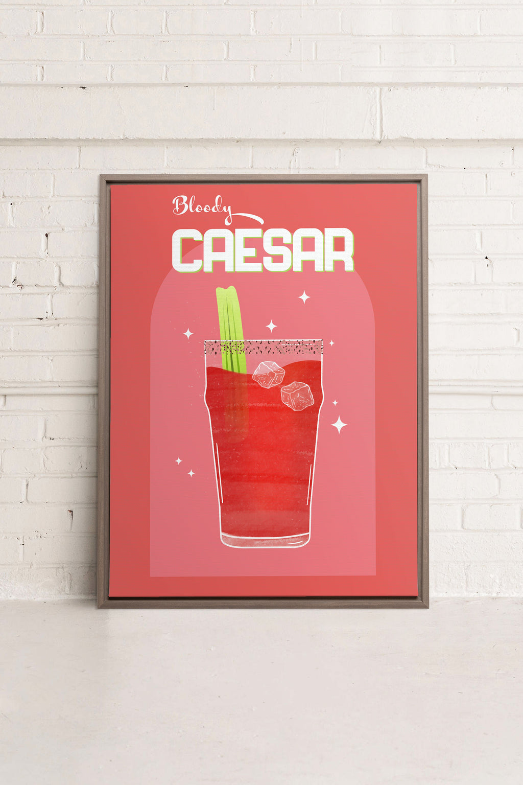 BLOODY CAESAR, Stretched Canvas Artwork