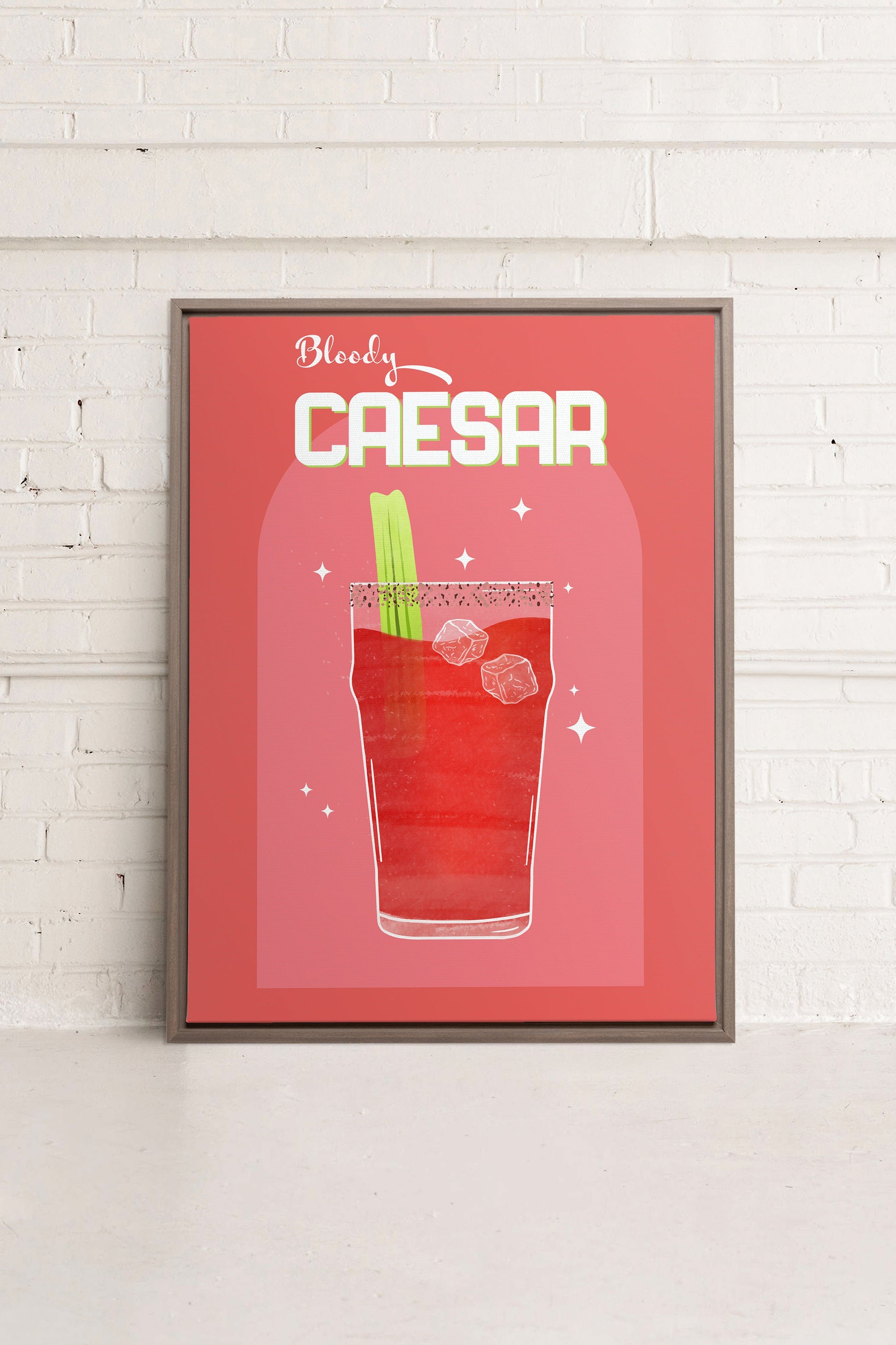 BLOODY CAESAR, Stretched Canvas Artwork