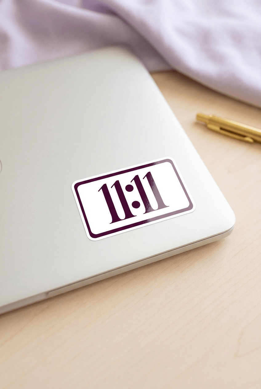 Autocollant 11:11