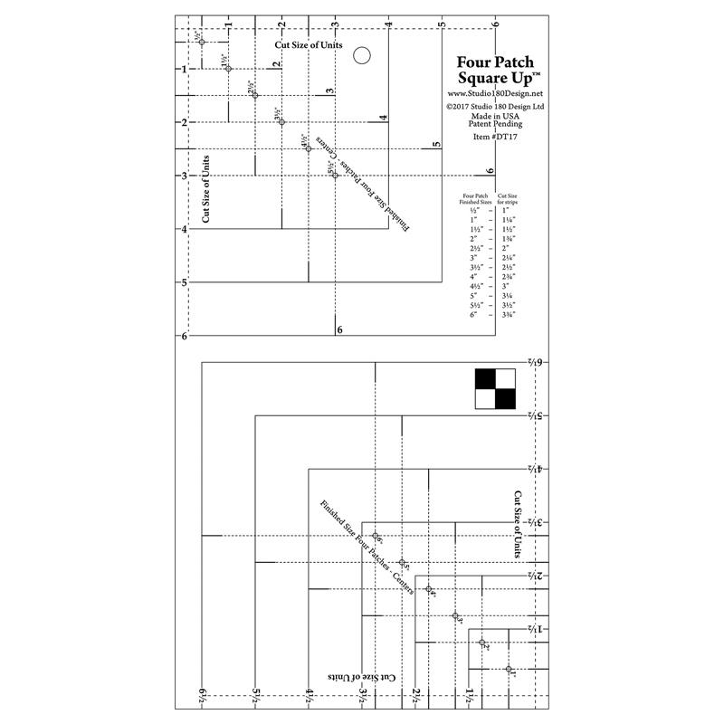 Studio 180 Designs Four Patch Square Up 