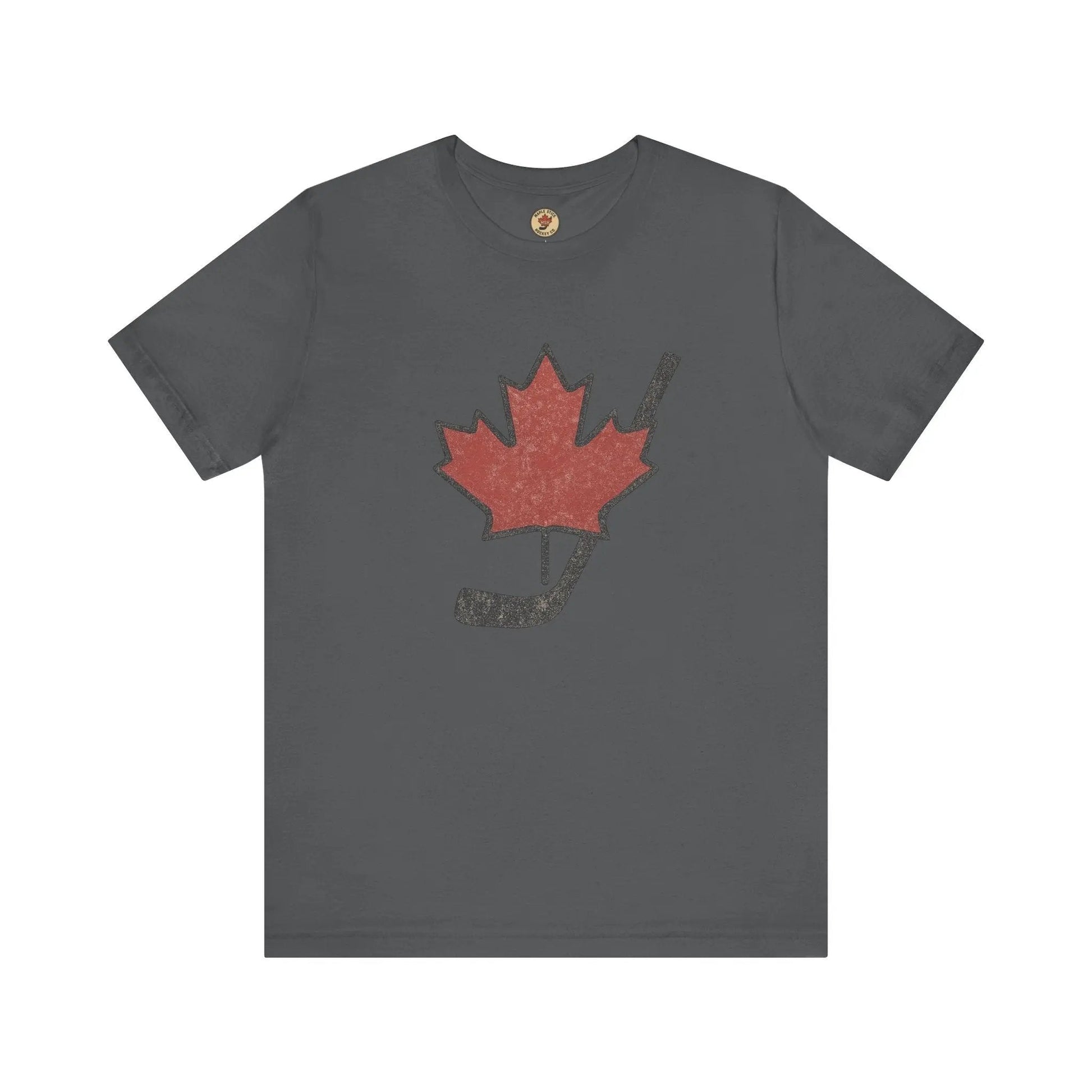 Maple Leaf Hockey Stick T-Shirt – Canadian Pride Shirt