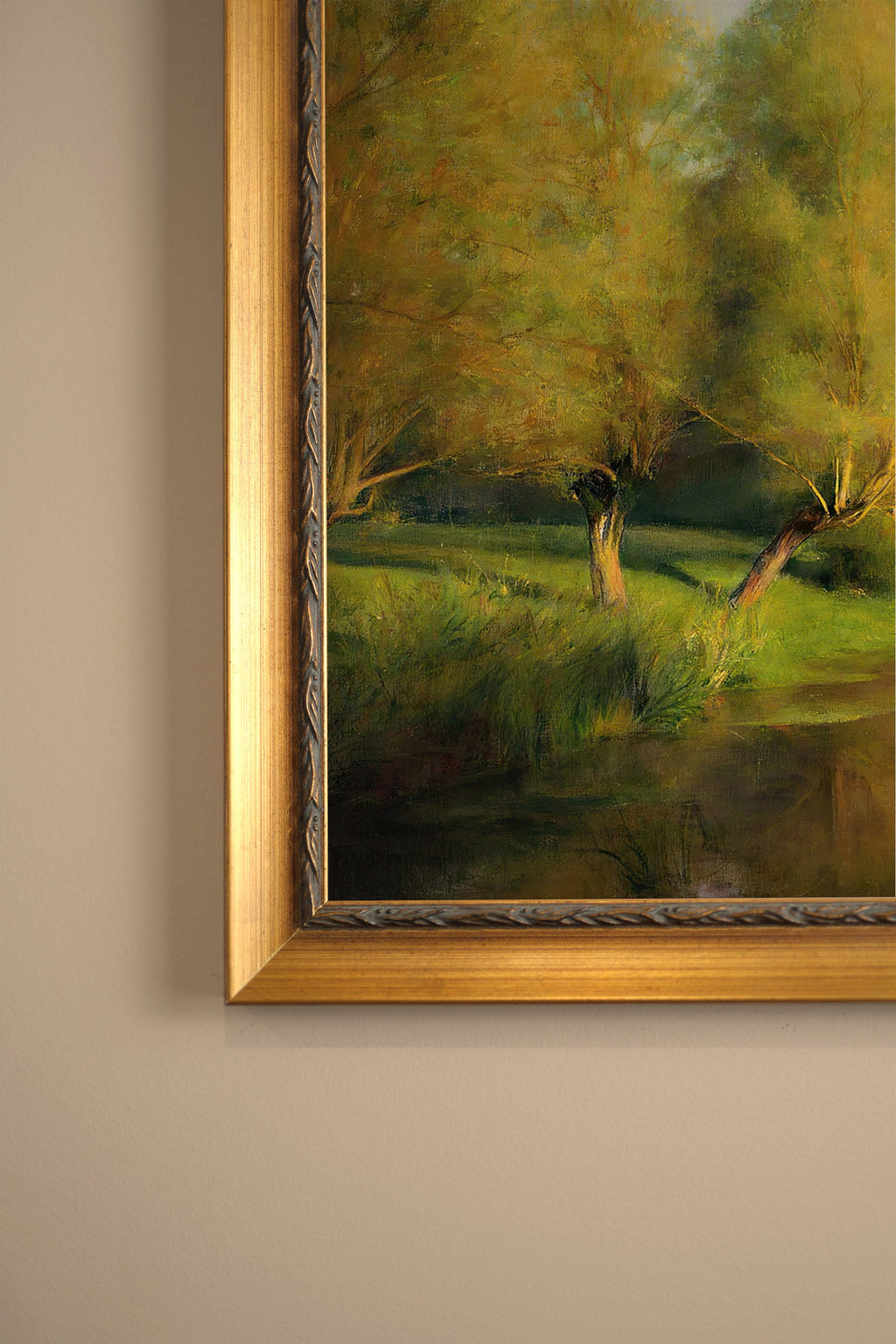 Evening Softness, Vintage Frame Gold