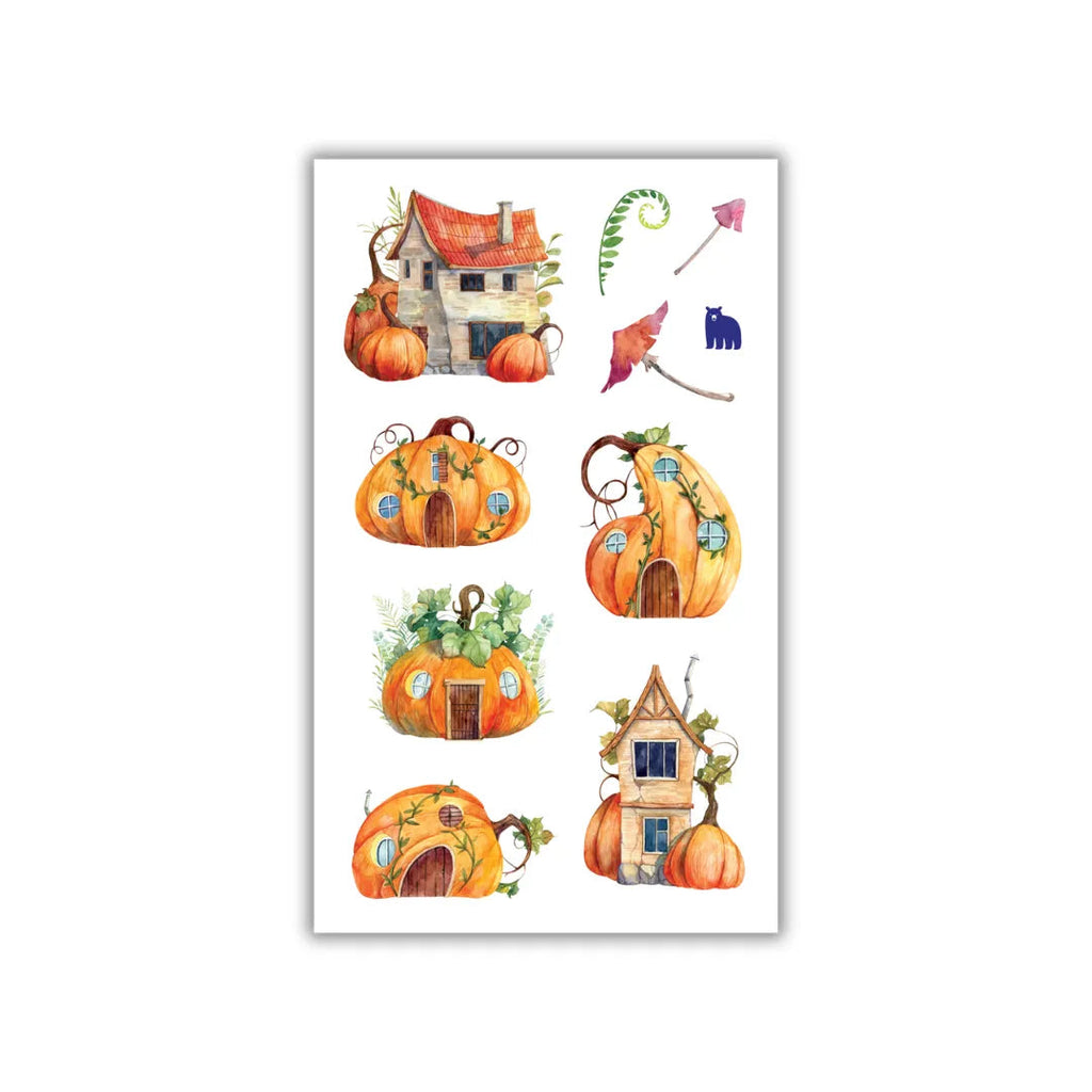 Home Is Where The Pumpkins Are - Four Bears Sticker Club