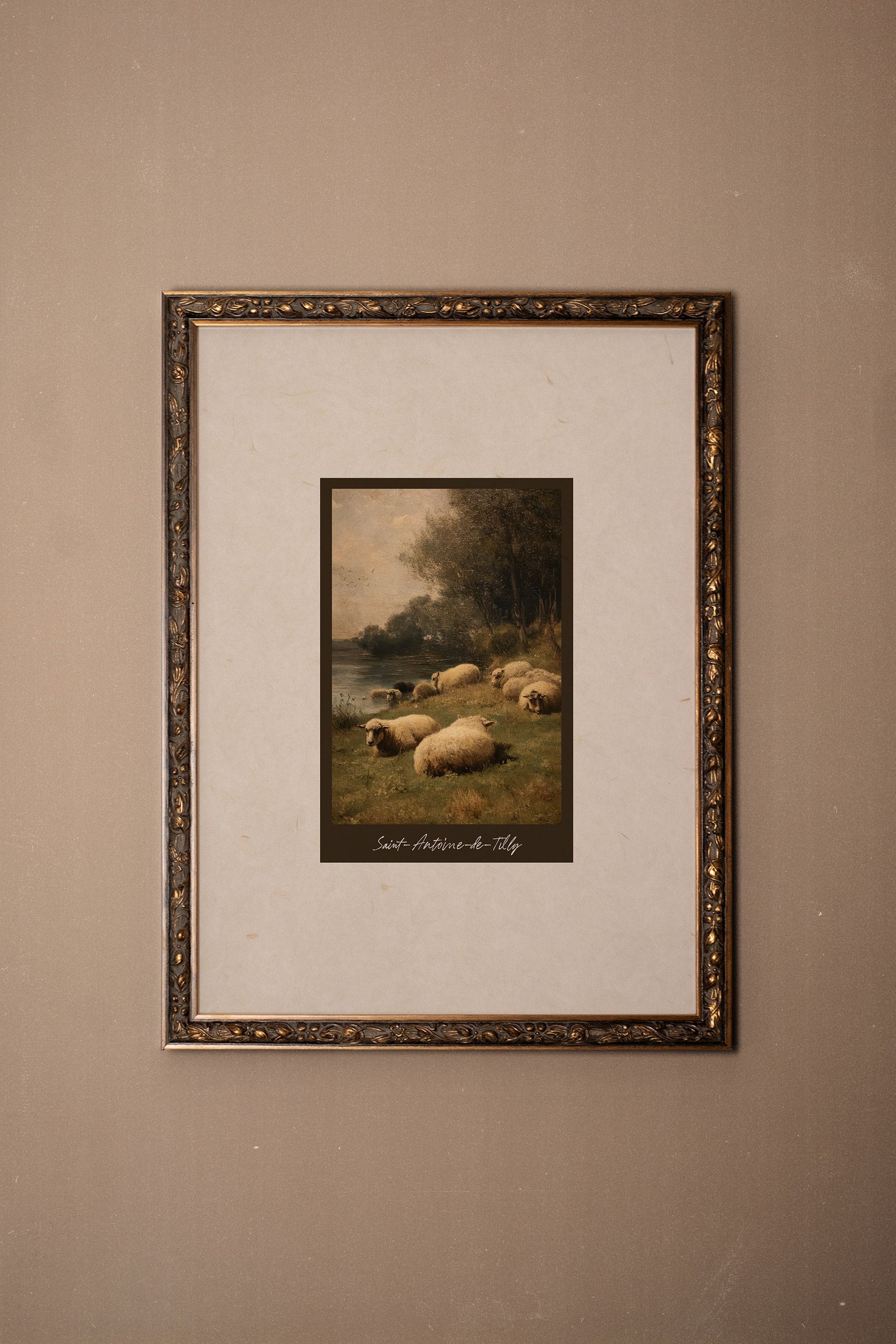 Saint-Antoine-de-Tilly Vintage Bronze Frame