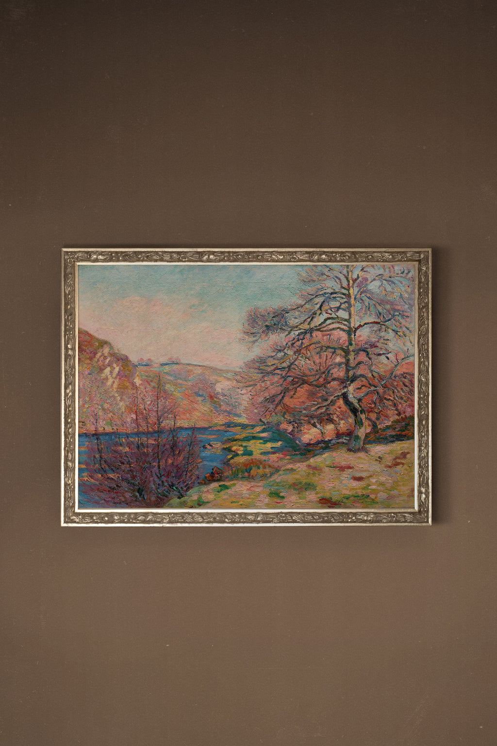 Seasonal Glow, Vintage Silver Frame