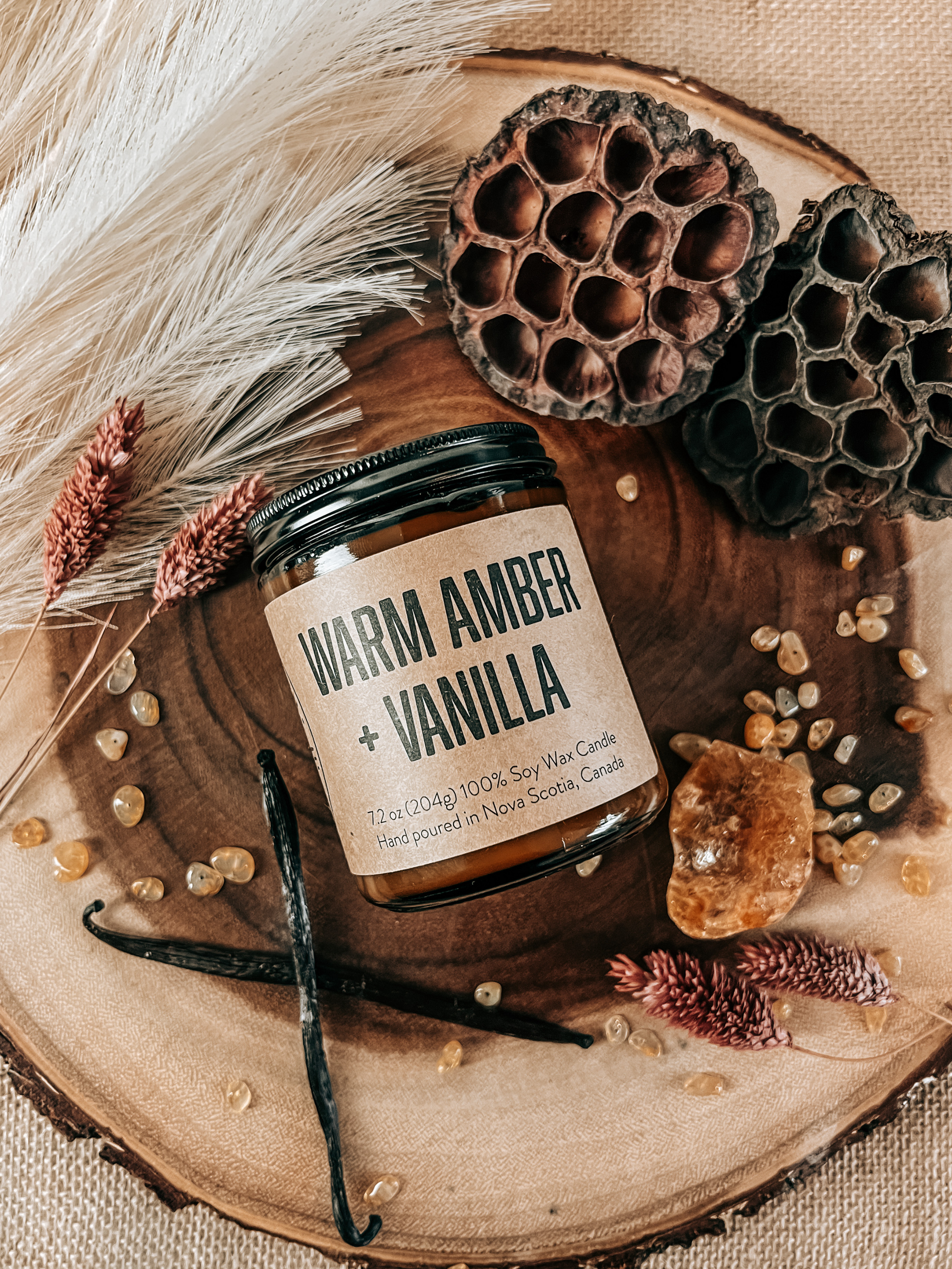 AMBRE CHAUD + VANILLE