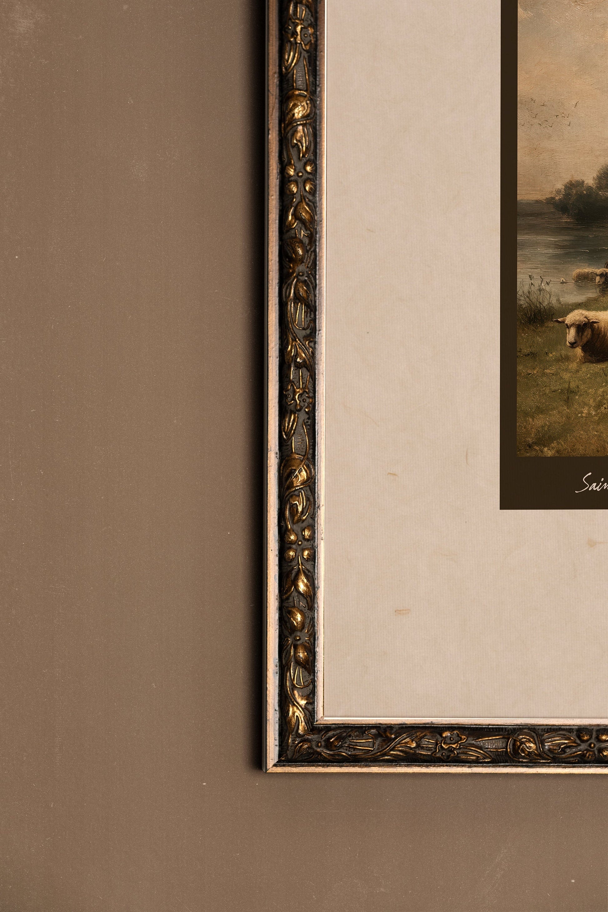 Saint-Antoine-de-Tilly Vintage Bronze Frame