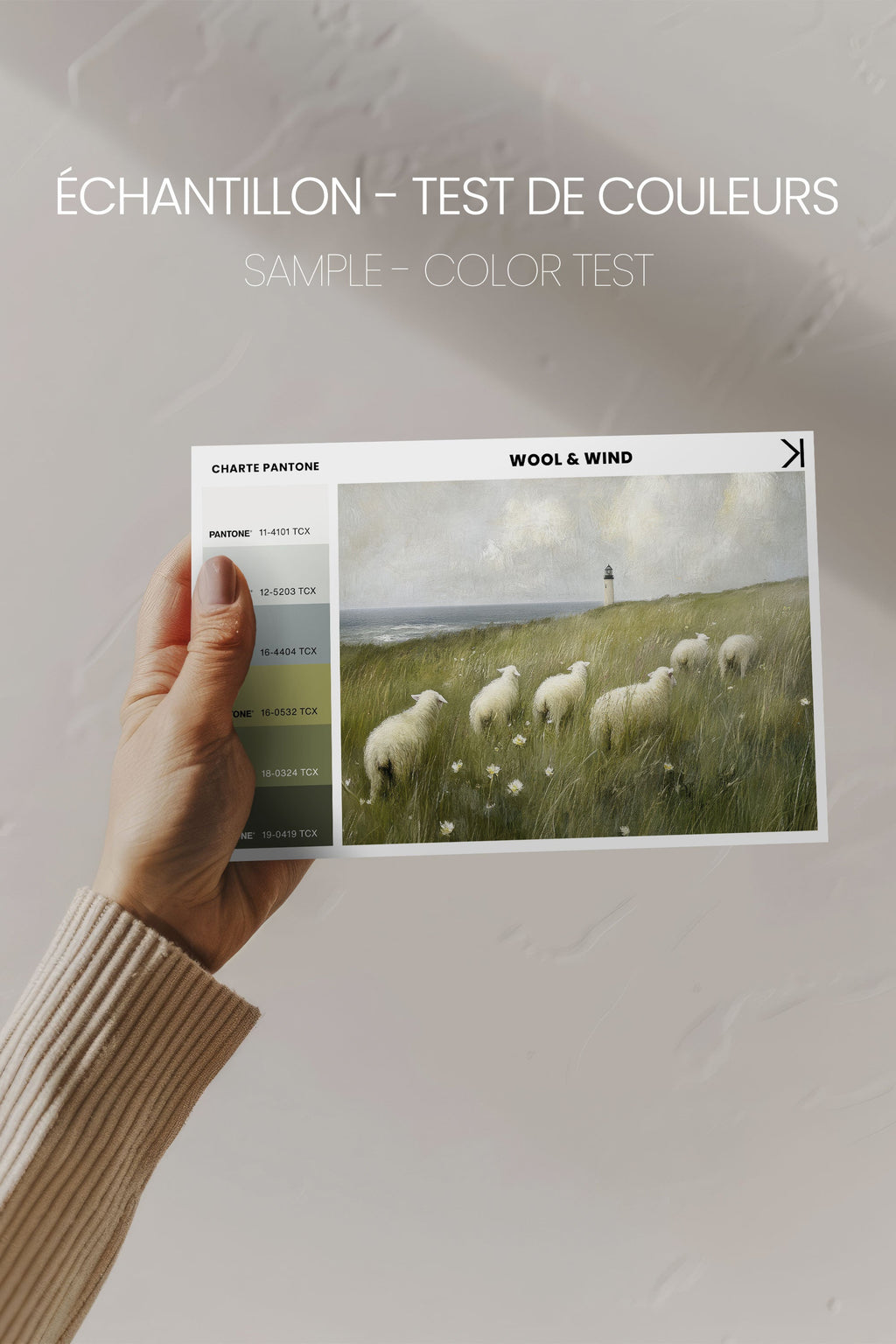 Wool & Wind, Stretched Canvas Artwork