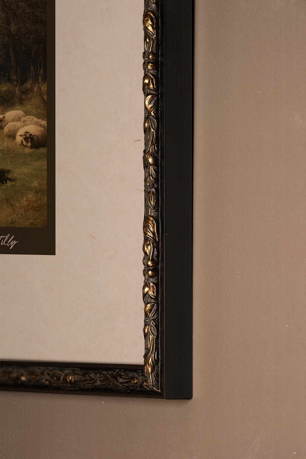 Saint-Antoine-de-Tilly Vintage Bronze Frame
