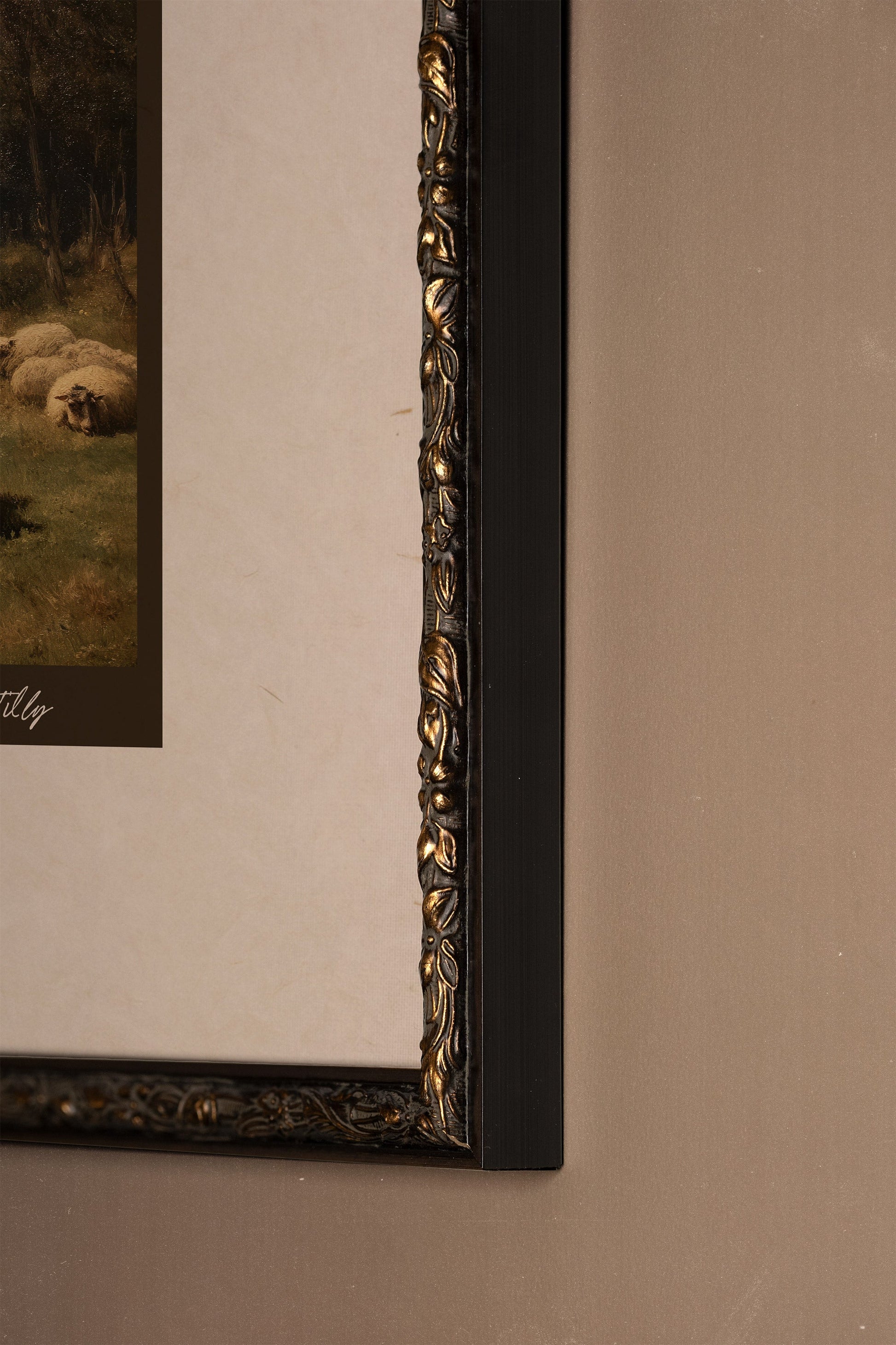 Saint-Antoine-de-Tilly Vintage Bronze Frame