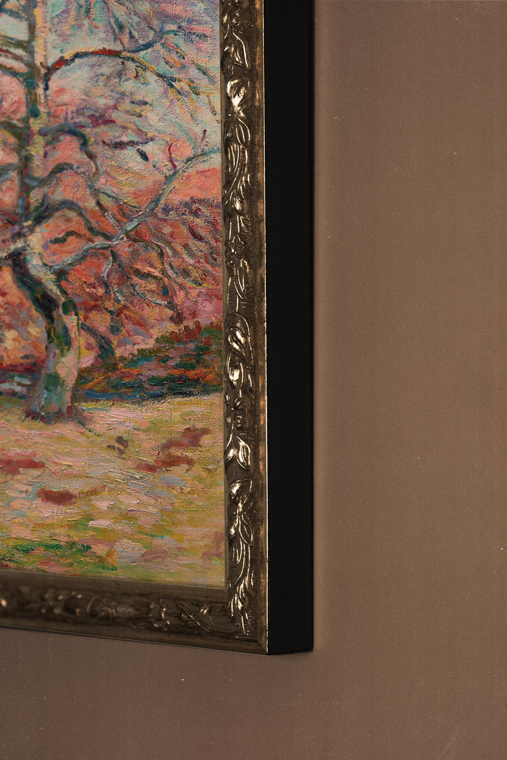 Seasonal Glow, Vintage Silver Frame