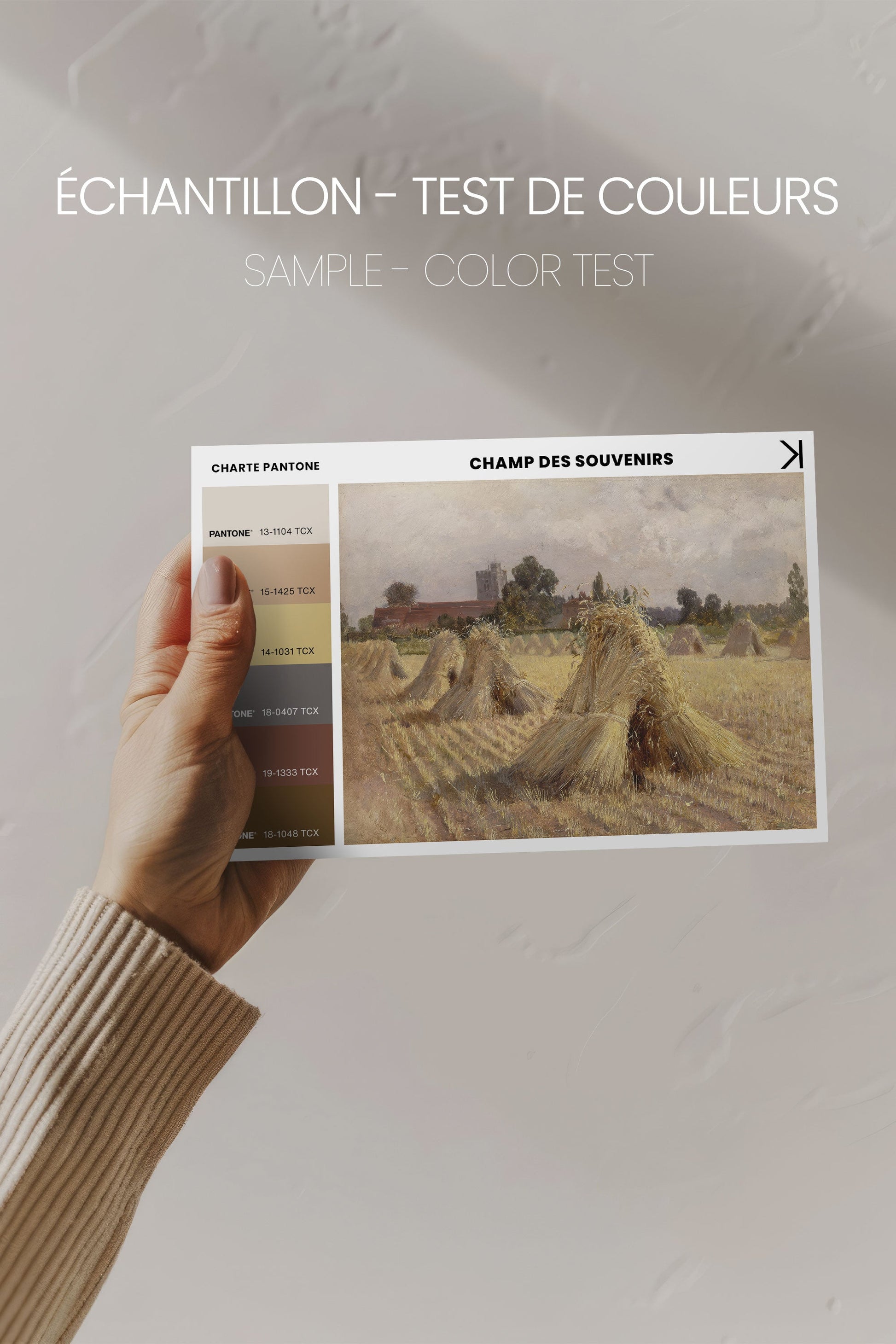 FIELDS OF MEMORIES, Stretched Canvas Artwork