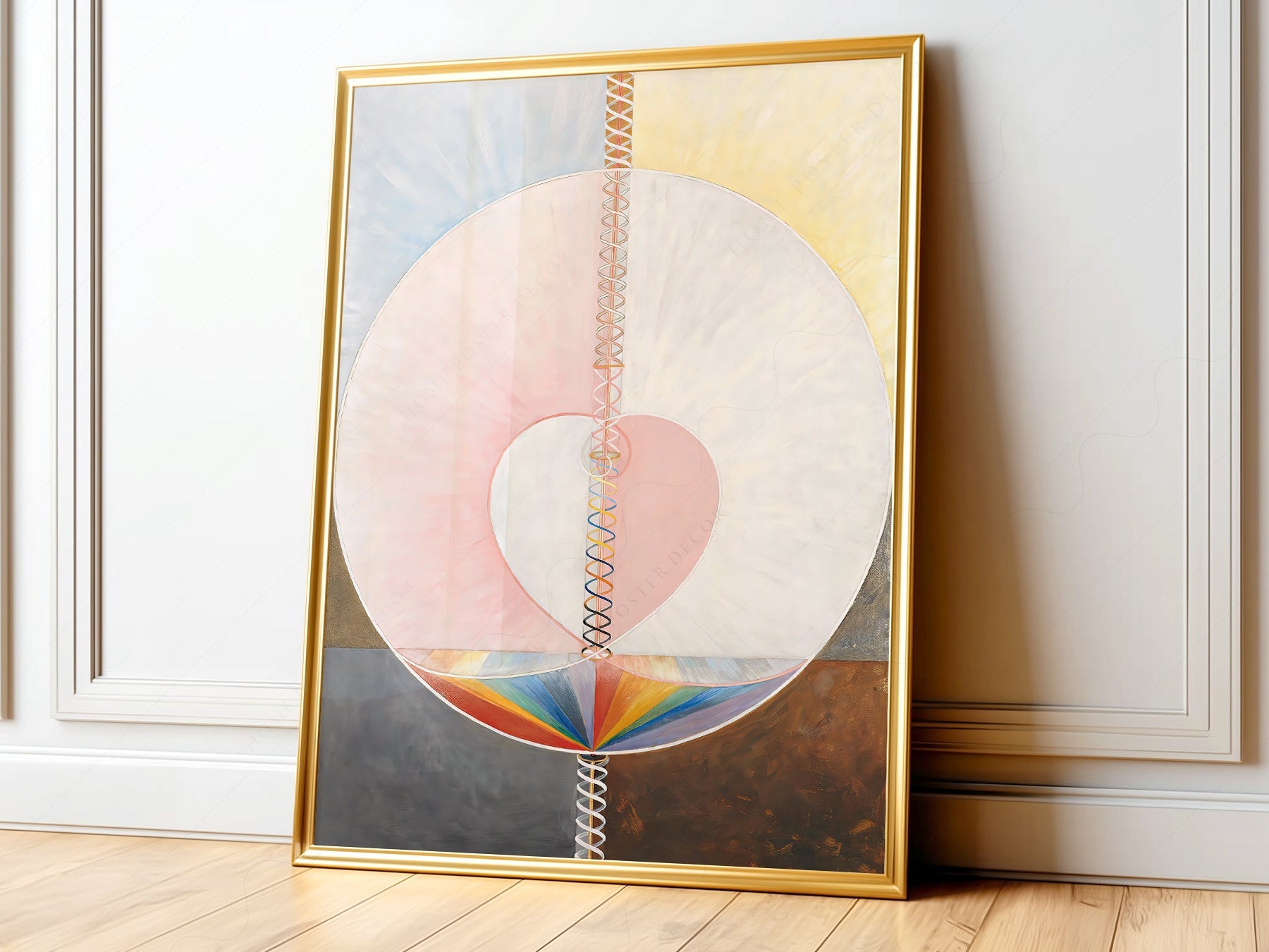 Hilma af Klint What a Human Being Is Art Print – Abstract Wall Art