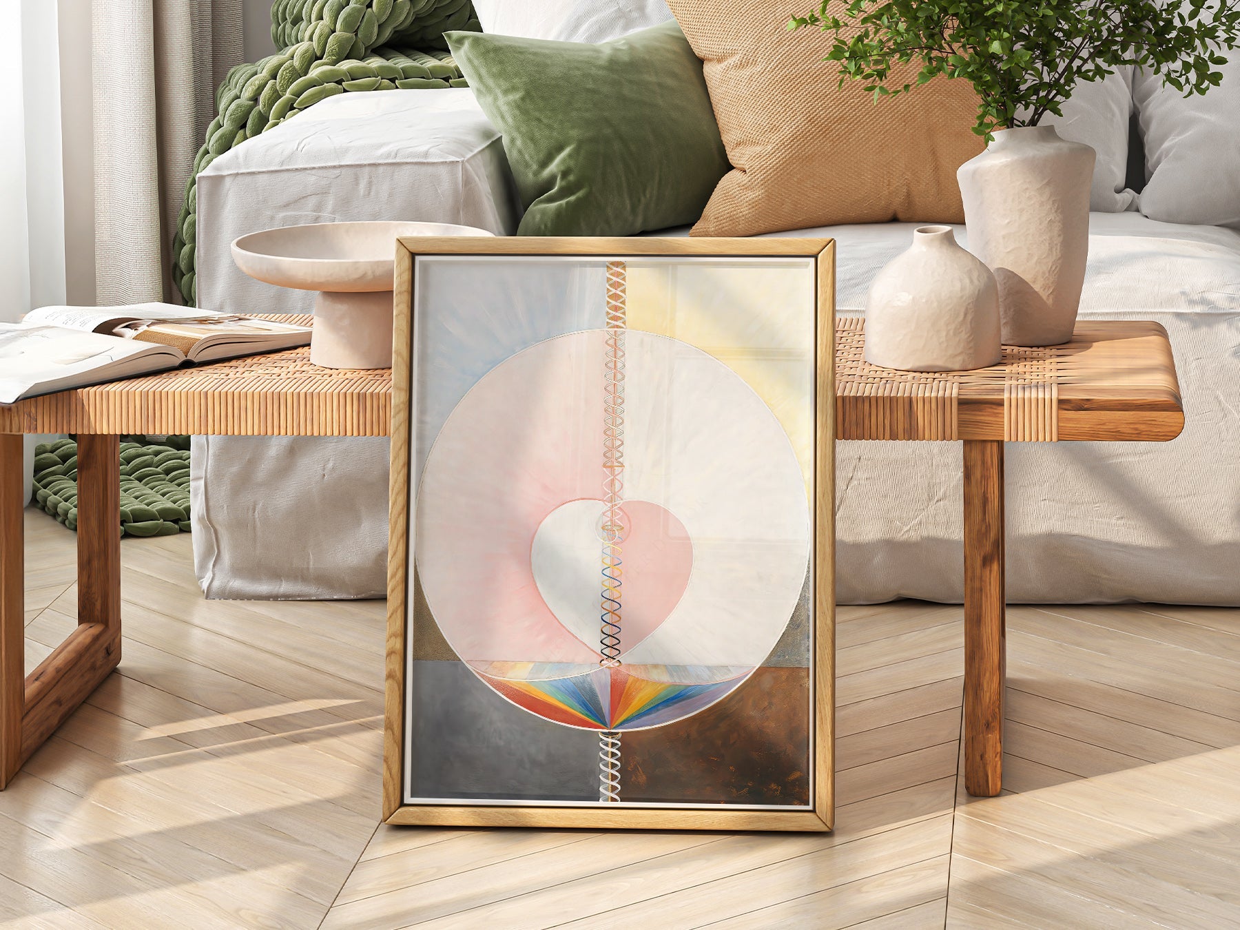 Hilma af Klint What a Human Being Is Art Print – Abstract Wall Art