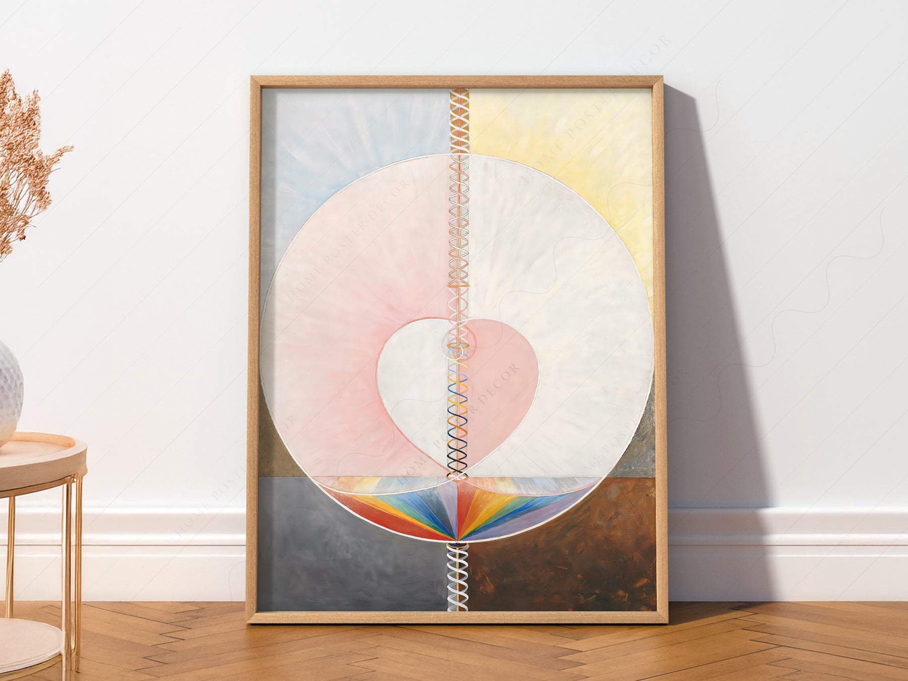 Hilma af Klint What a Human Being Is Art Print – Abstract Wall Art
