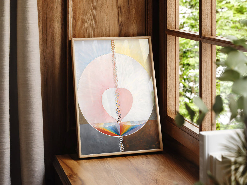 Hilma af Klint What a Human Being Is Art Print – Abstract Wall Art