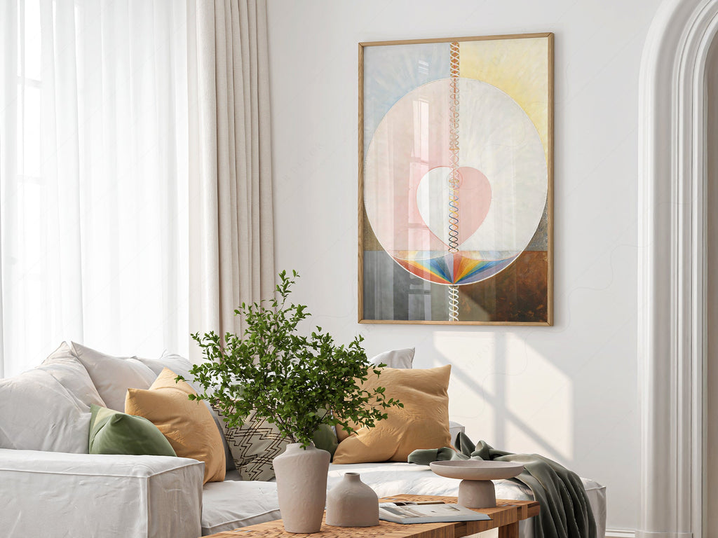 Hilma af Klint What a Human Being Is Art Print – Abstract Wall Art