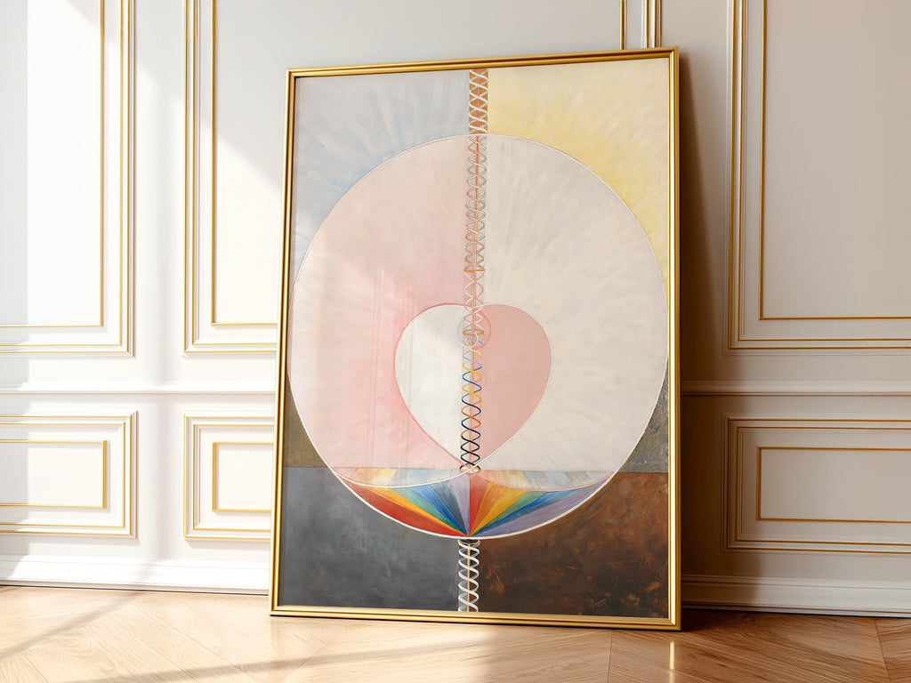 Hilma af Klint What a Human Being Is Art Print – Abstract Wall Art