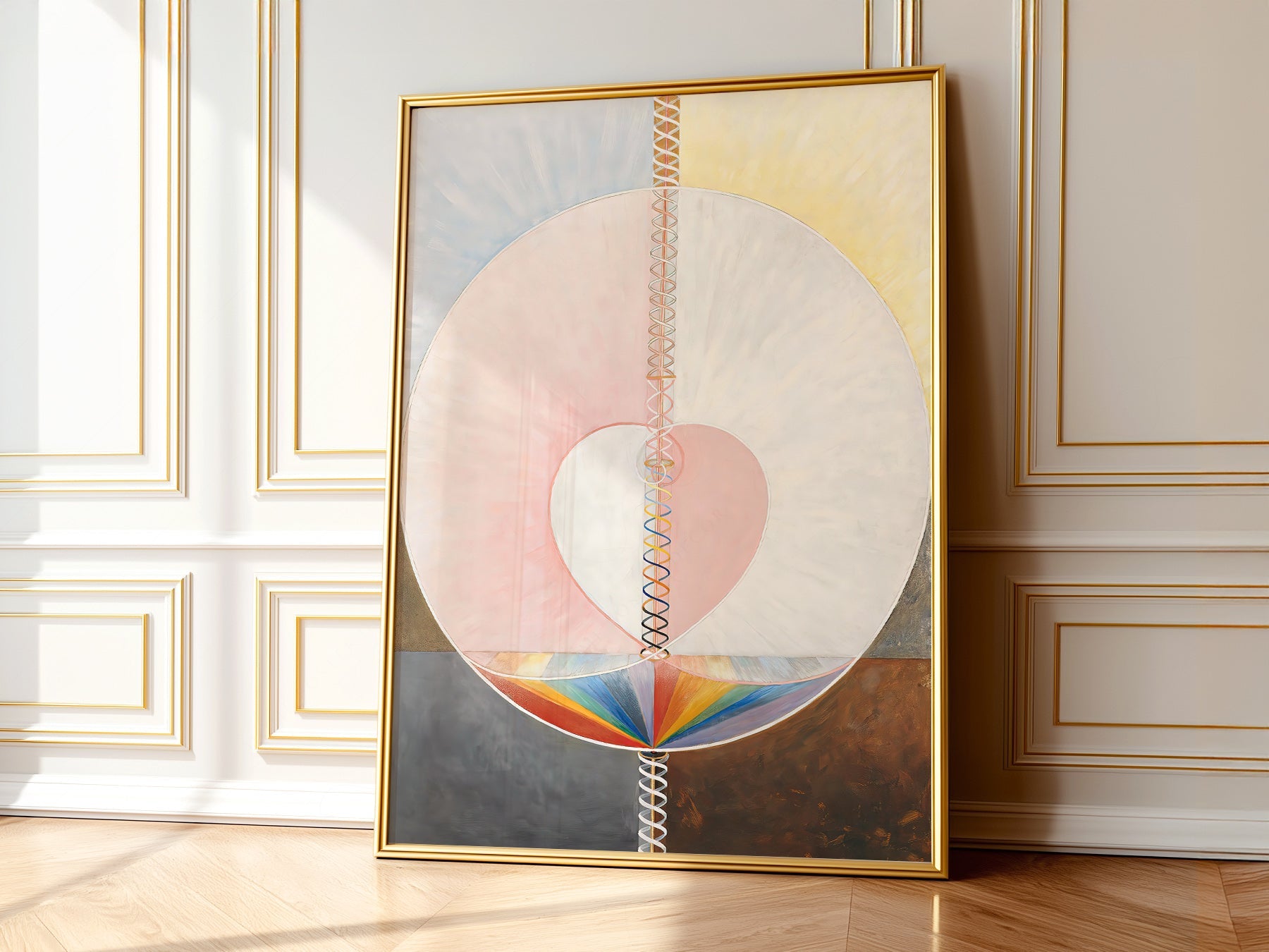 Hilma af Klint What a Human Being Is Art Print – Abstract Wall Art