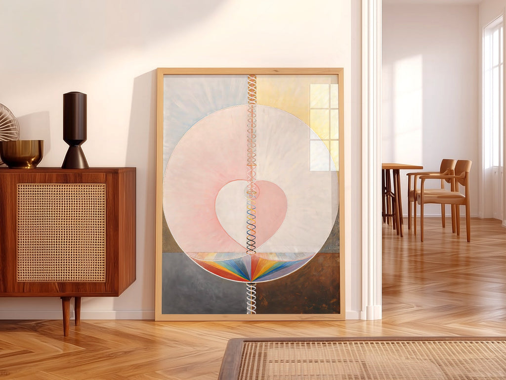Hilma af Klint What a Human Being Is Art Print – Abstract Wall Art