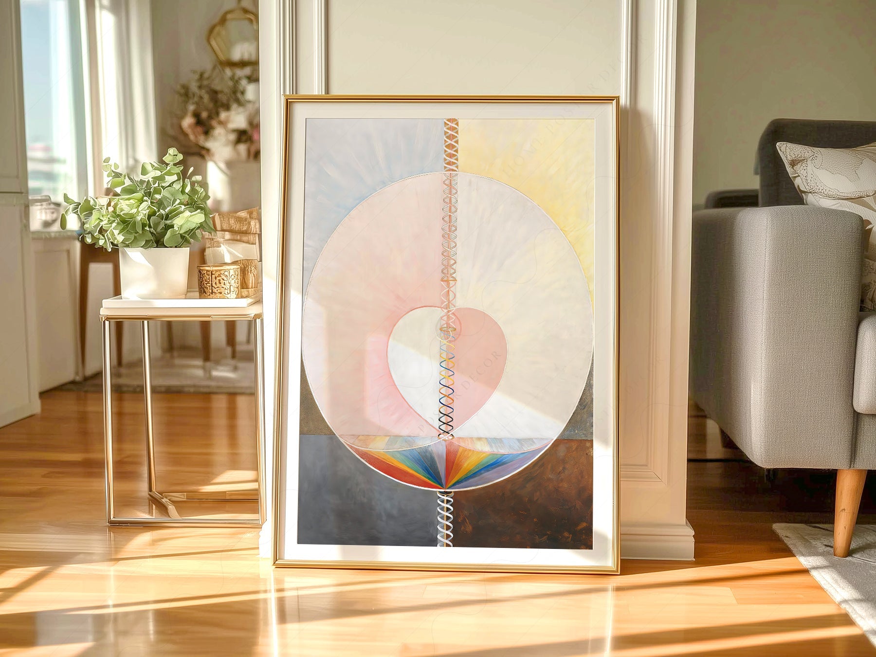 Hilma af Klint What a Human Being Is Art Print – Abstract Wall Art