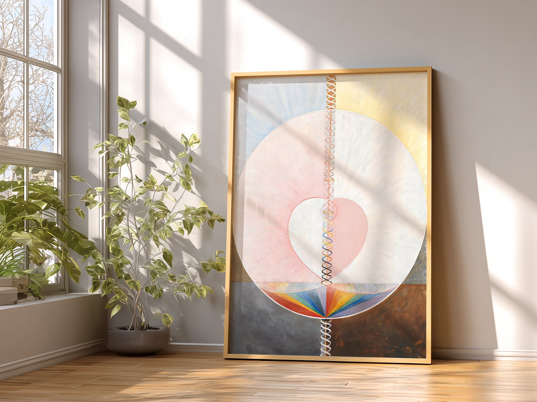 Hilma af Klint What a Human Being Is Art Print – Abstract Wall Art