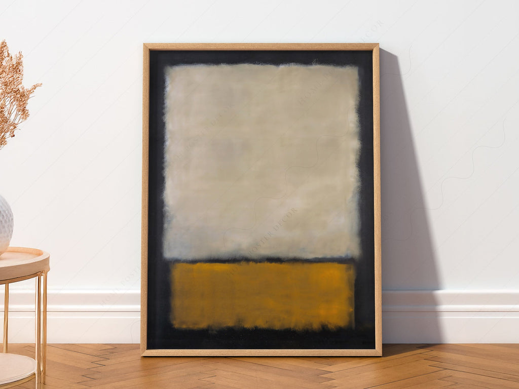 Mark Rothko Untitled Art Print – Abstract Expressionist Wall Poster