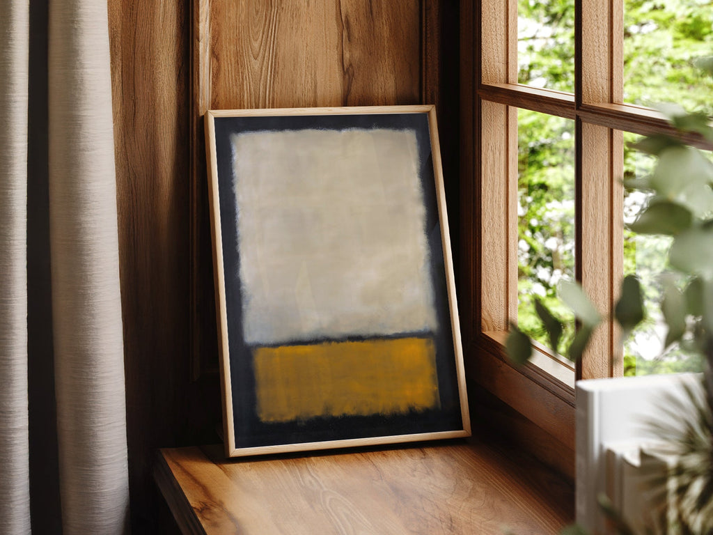 Mark Rothko Untitled Art Print – Abstract Expressionist Wall Poster