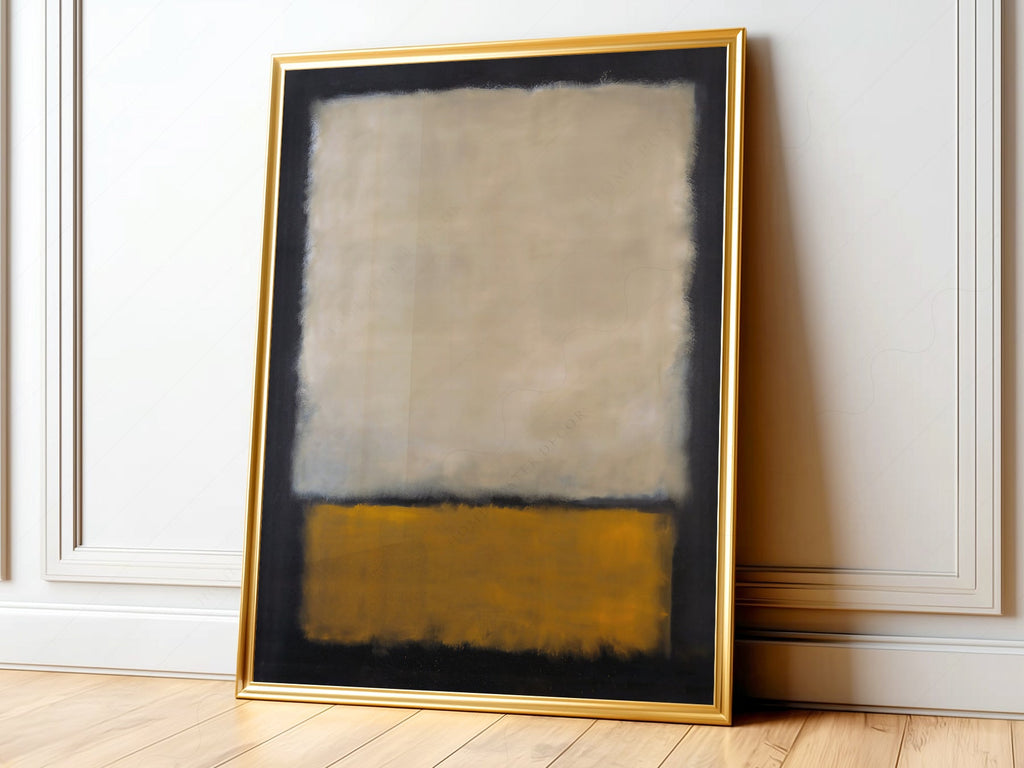 Mark Rothko Untitled Art Print – Abstract Expressionist Wall Poster