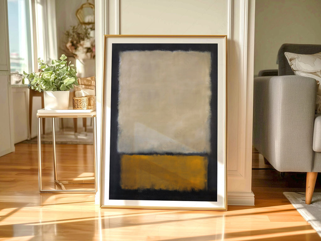 Mark Rothko Untitled Art Print – Abstract Expressionist Wall Poster