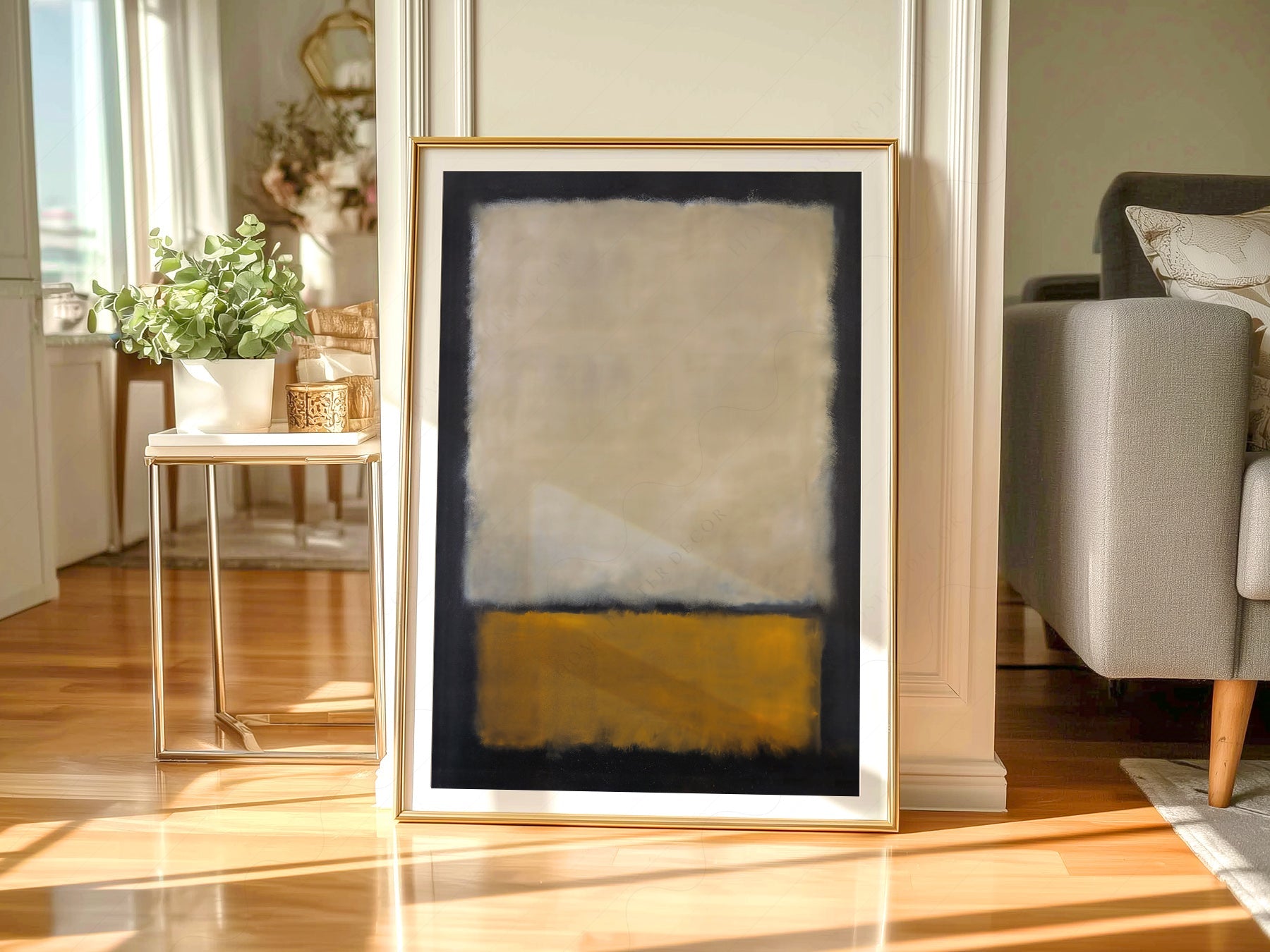 Mark Rothko Untitled Art Print – Abstract Expressionist Wall Poster