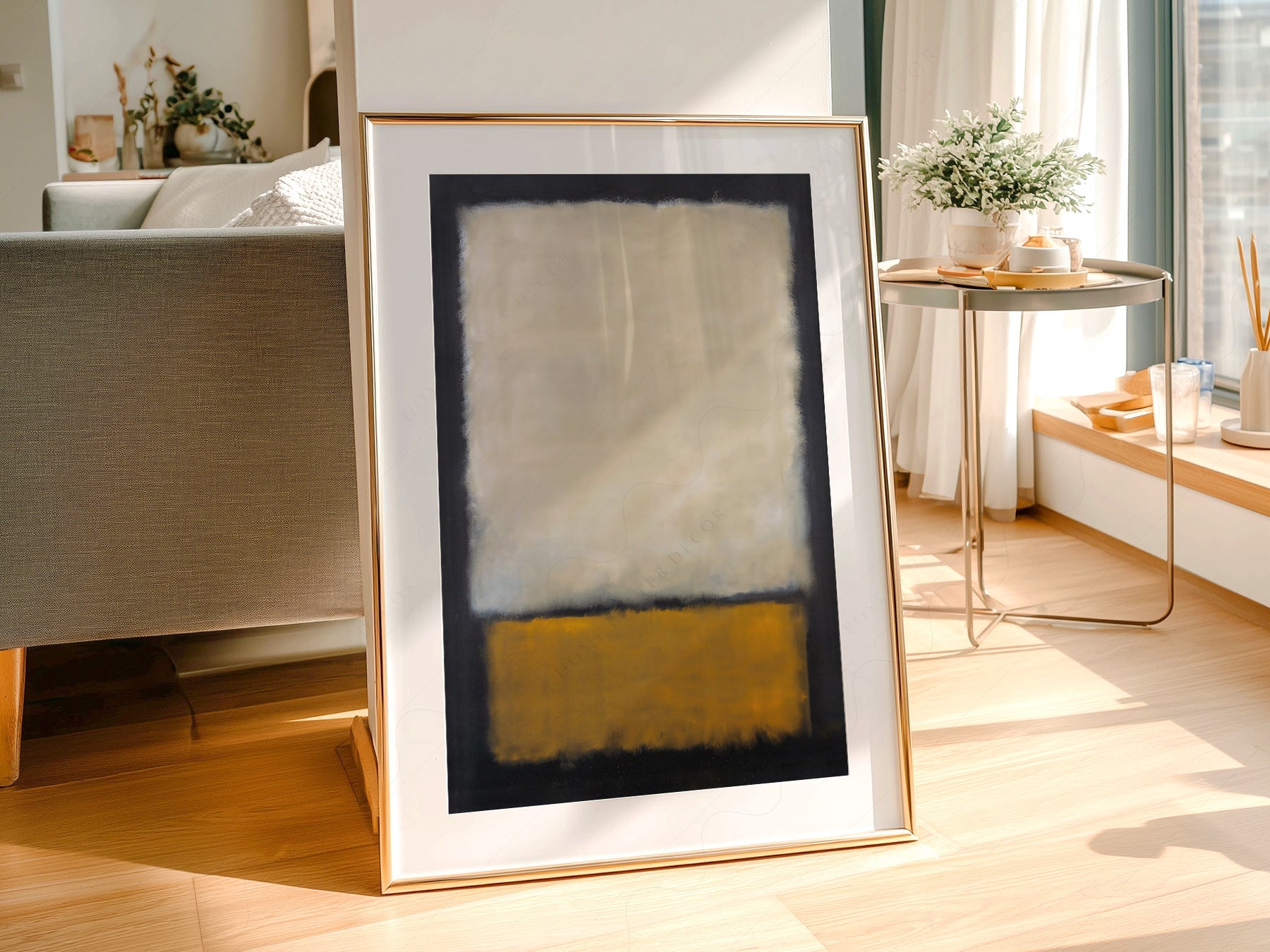 Mark Rothko Untitled Art Print – Abstract Expressionist Wall Poster