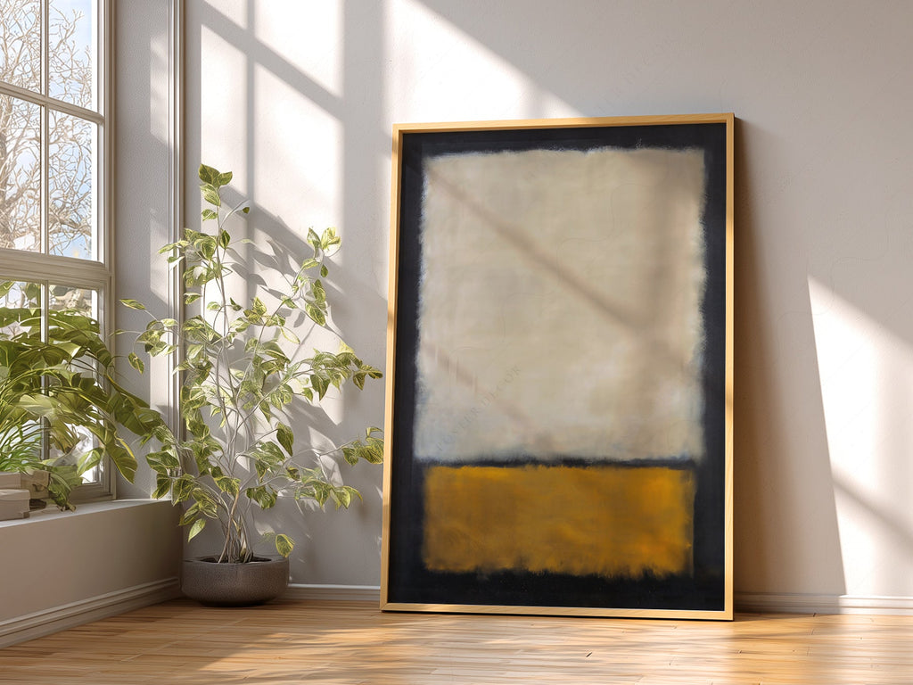 Mark Rothko Untitled Art Print – Abstract Expressionist Wall Poster