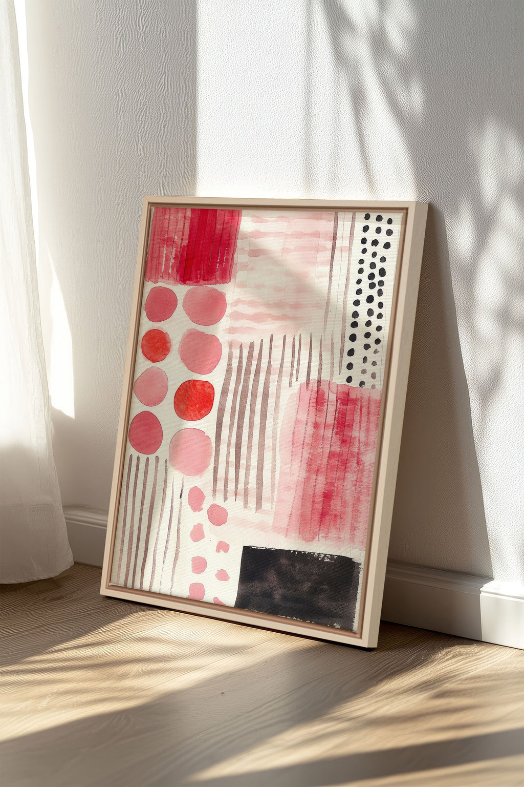 VIVID EXPRESSION, Stretched Canvas Artwork