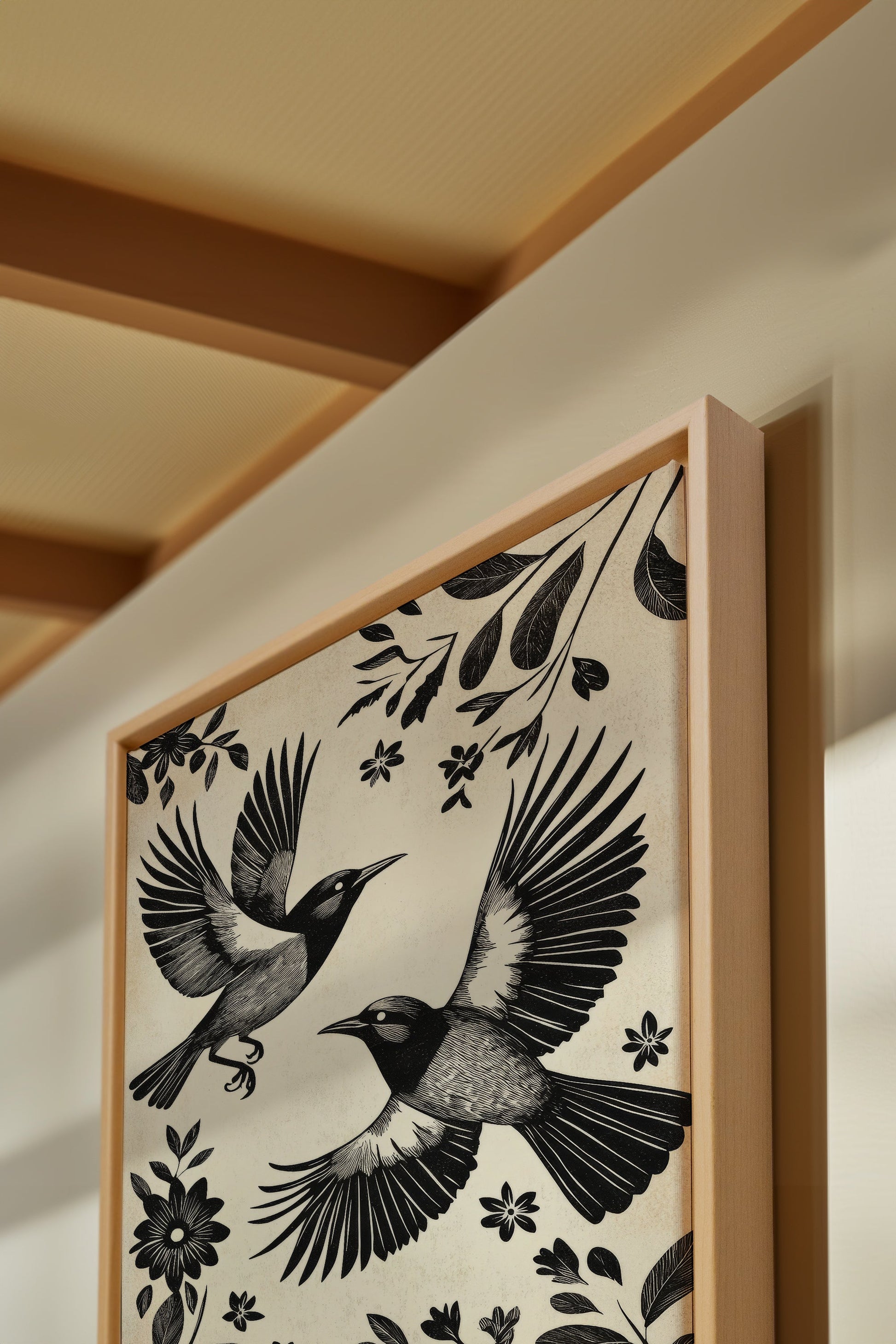 DARK WINGS, Stretched Canvas Artwork