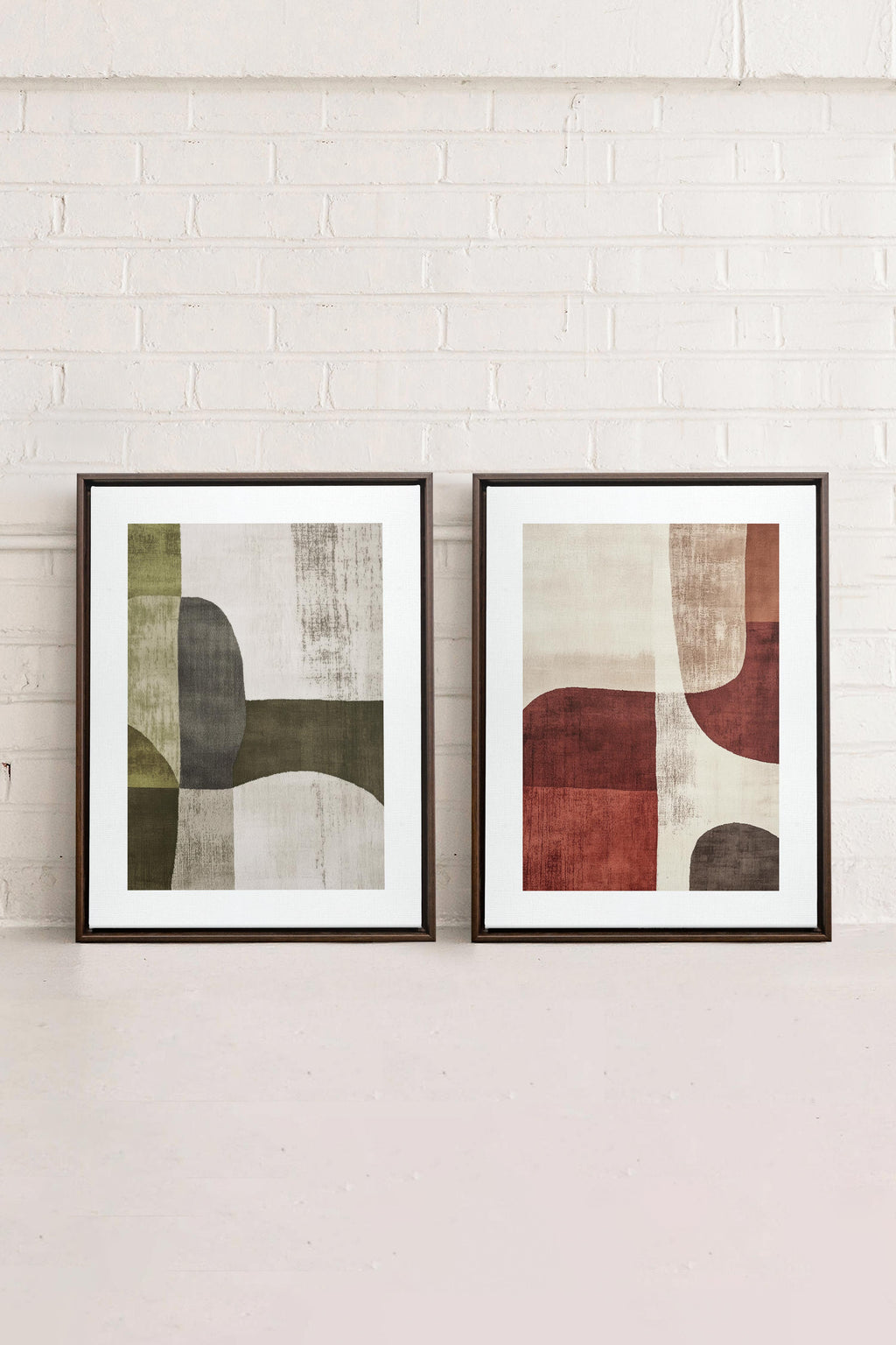 SEASONAL BALANCE (2 Stretched Canvas Works)