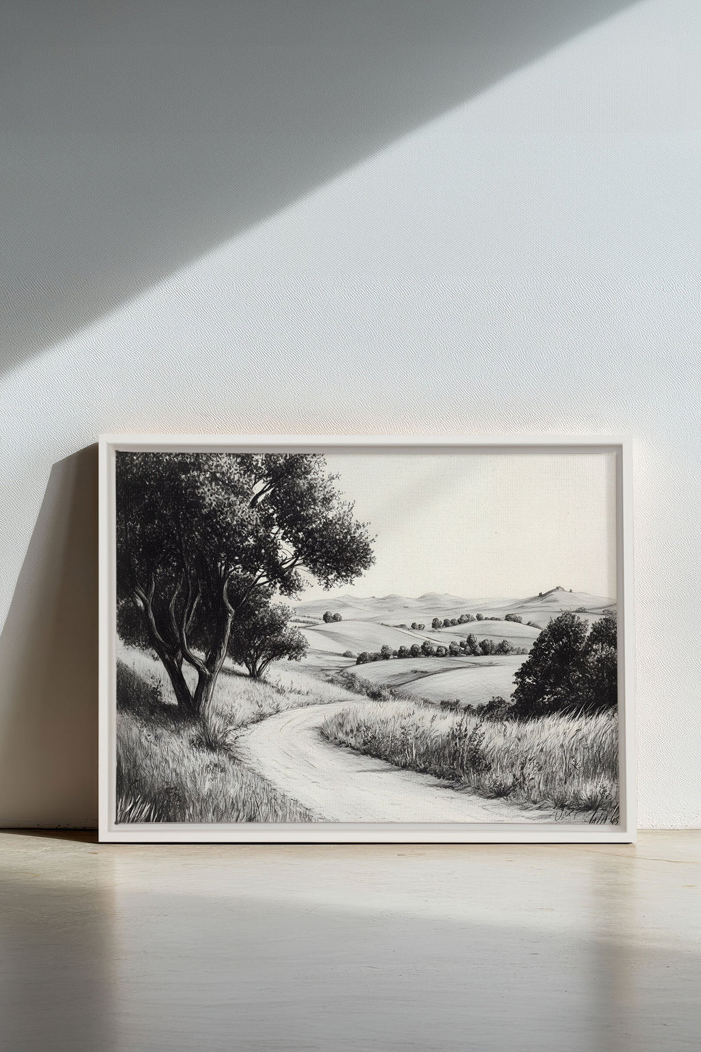 Softness of the Hills, Stretched Canvas Artwork