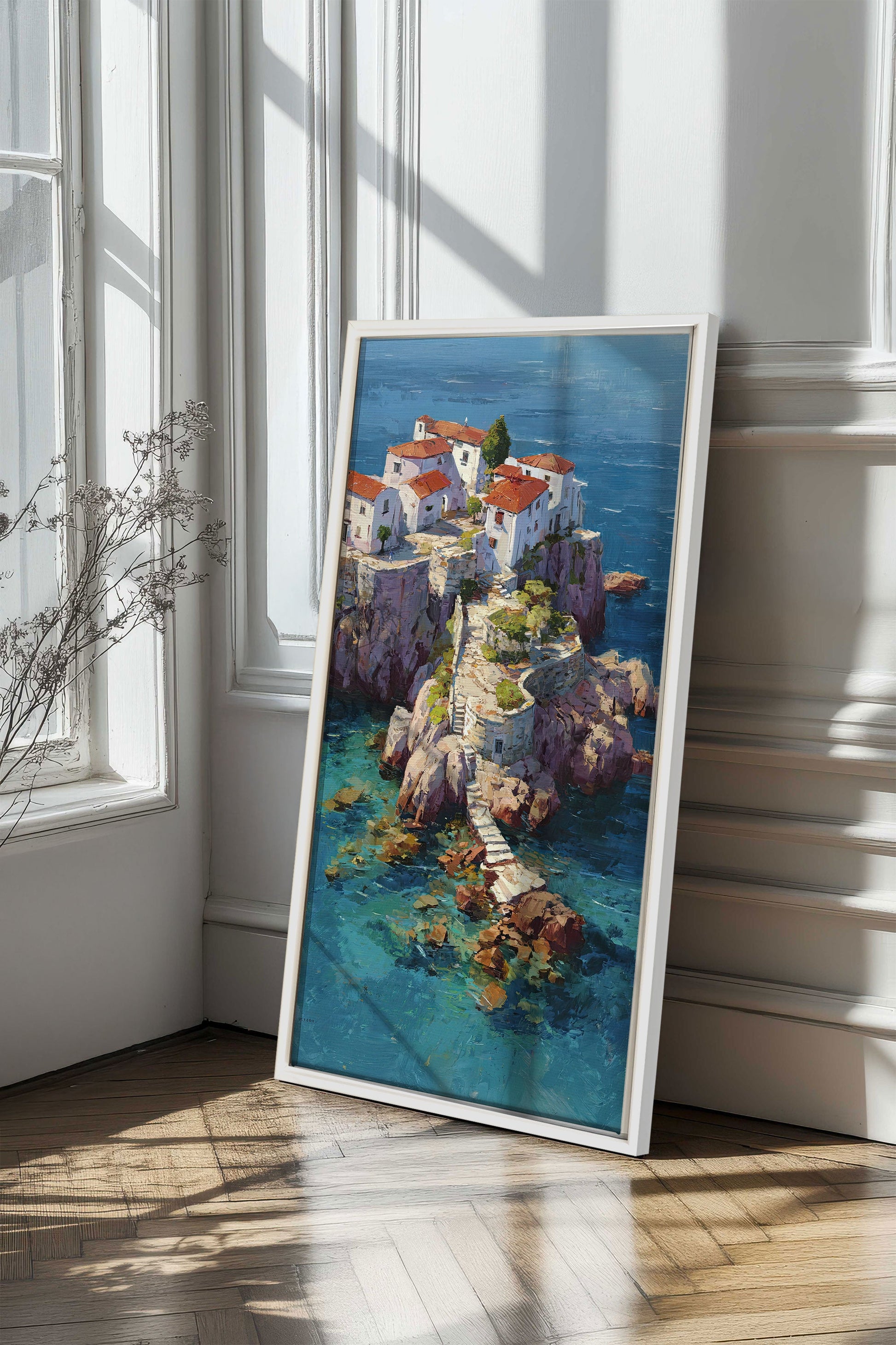 Path to the Sea, Stretched Canvas Artwork