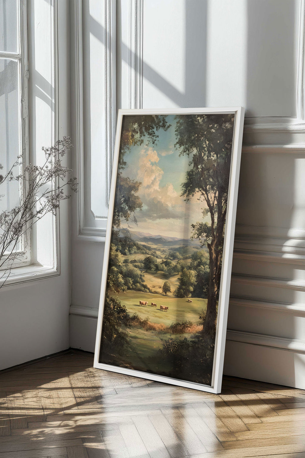 COUNTRY REST, Stretched Canvas Artwork