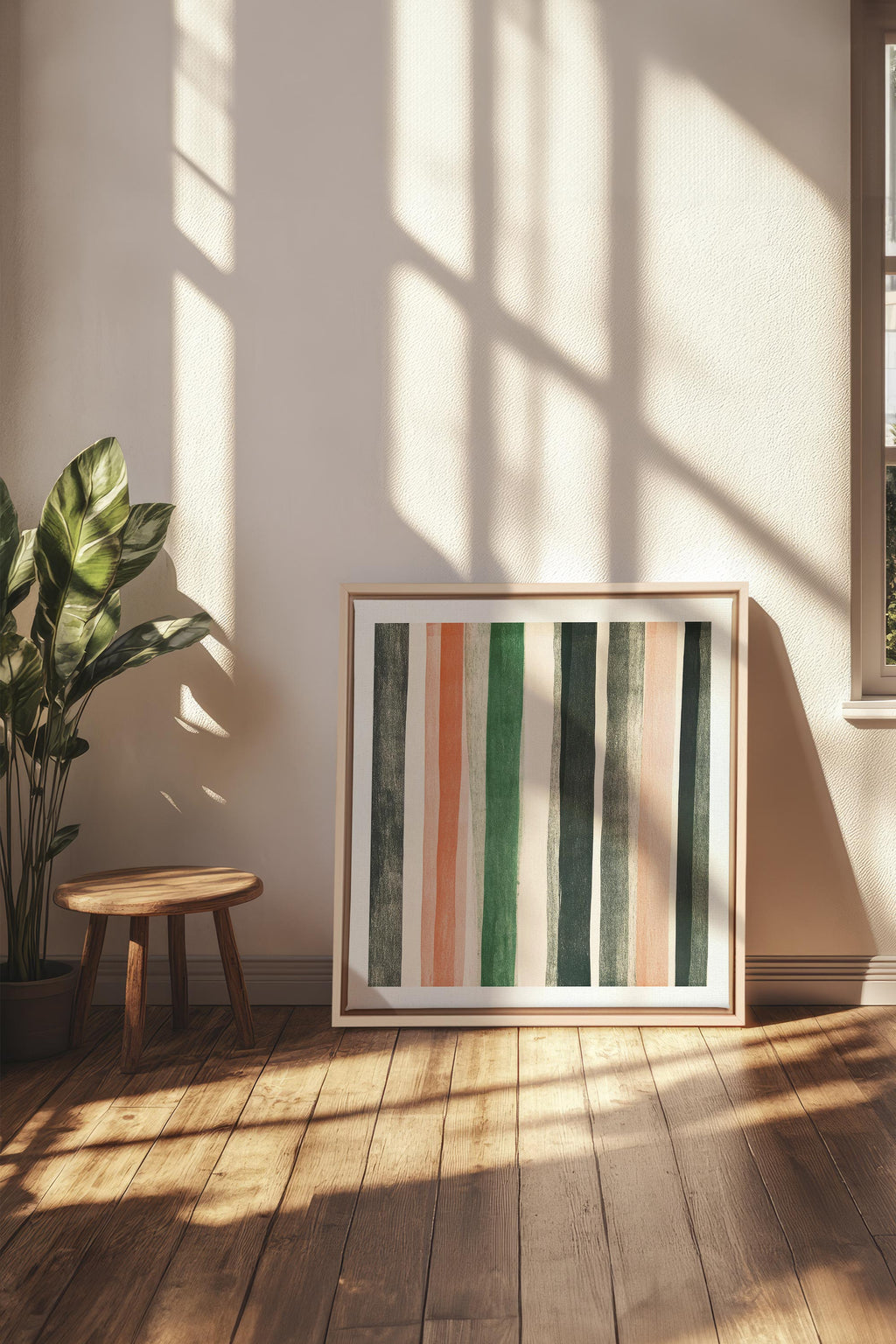 NATURAL LINES, Stretched Canvas Artwork