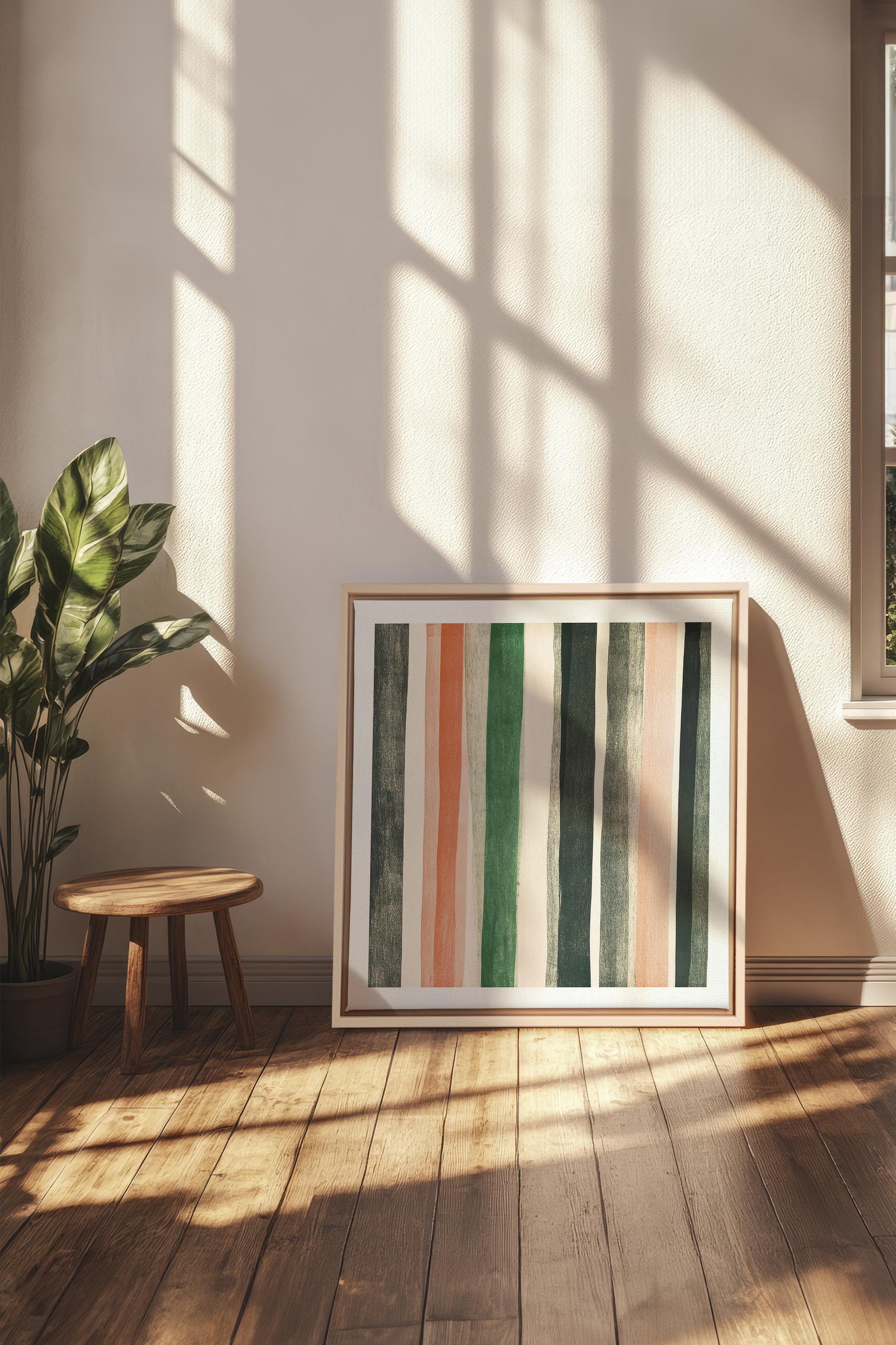 NATURAL LINES, Stretched Canvas Artwork