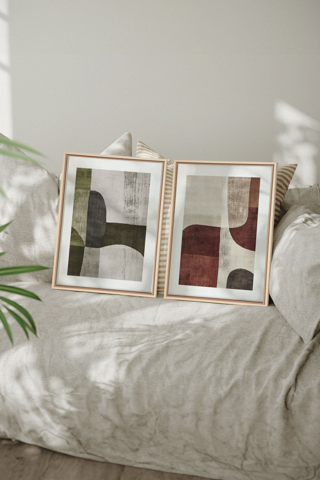 SEASONAL BALANCE (2 Stretched Canvas Works)