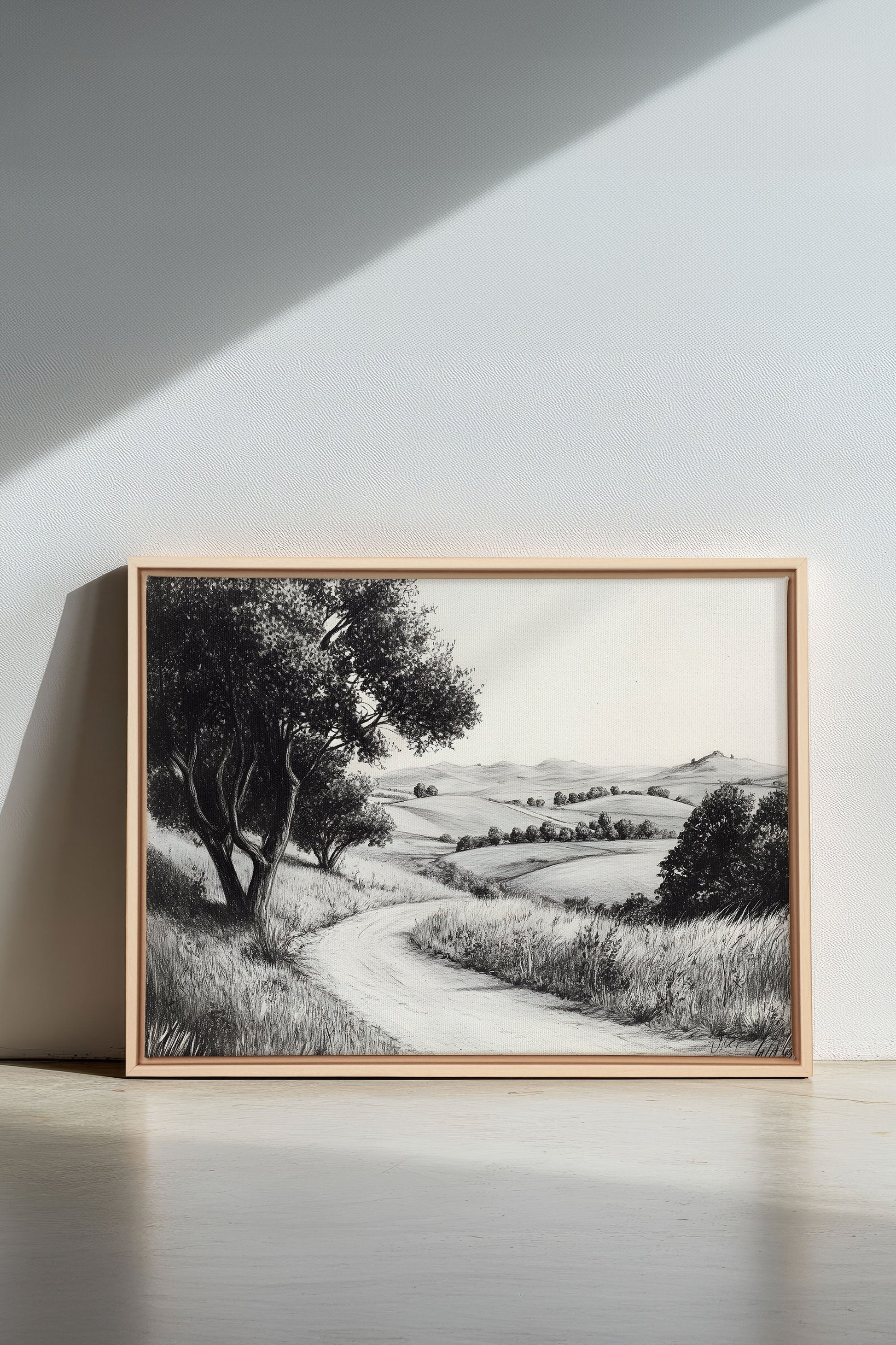 Softness of the Hills, Stretched Canvas Artwork
