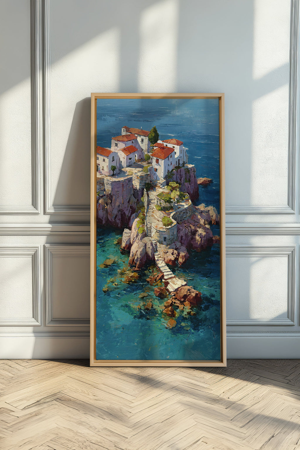Path to the Sea, Stretched Canvas Artwork