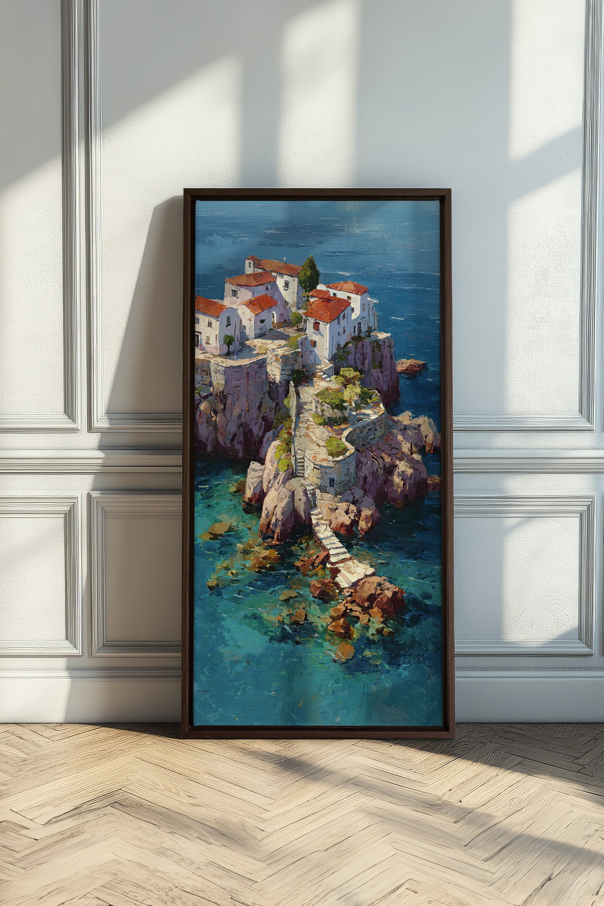 Path to the Sea, Stretched Canvas Artwork