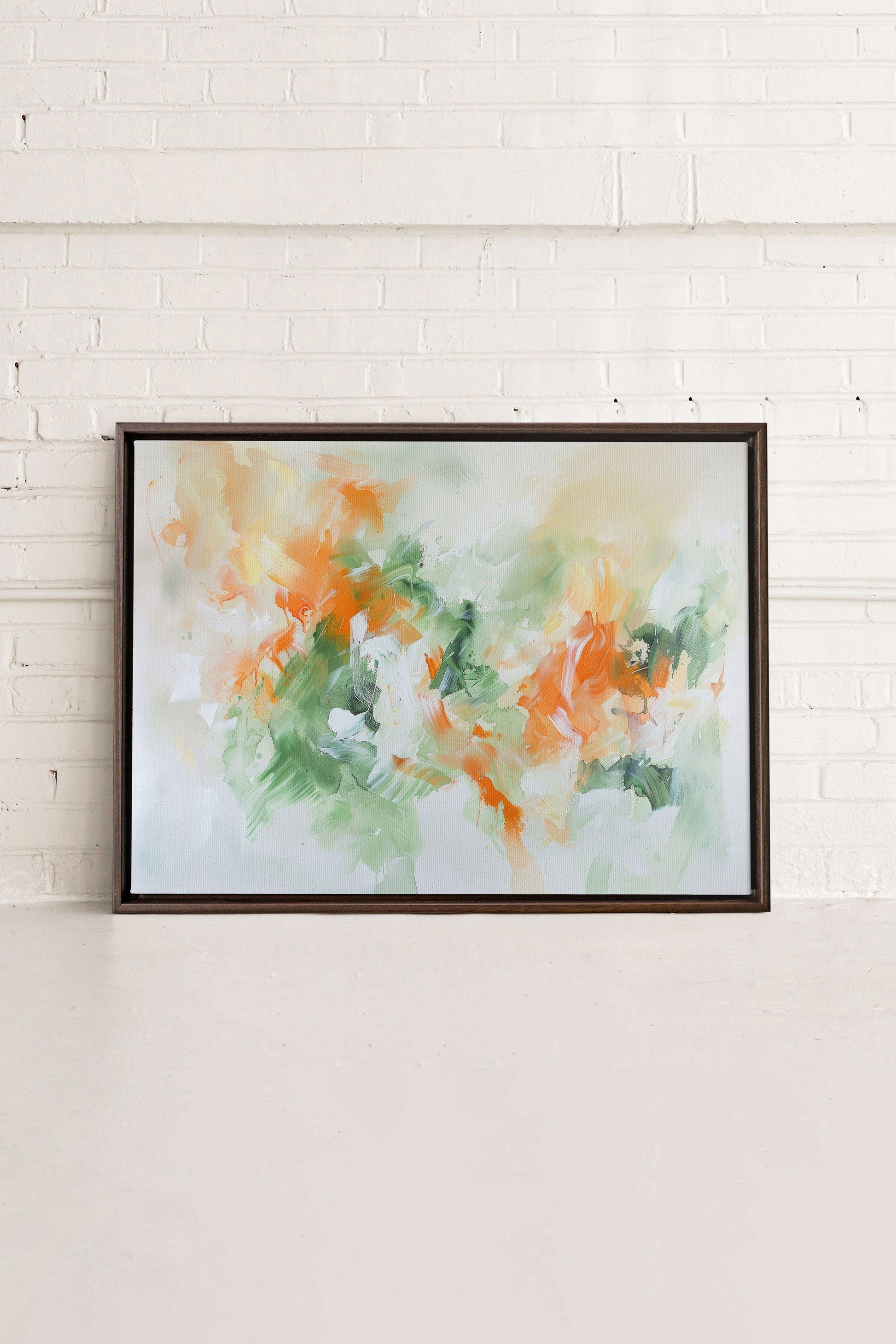 ABSTRACT JUNGLE, Stretched Canvas Artwork