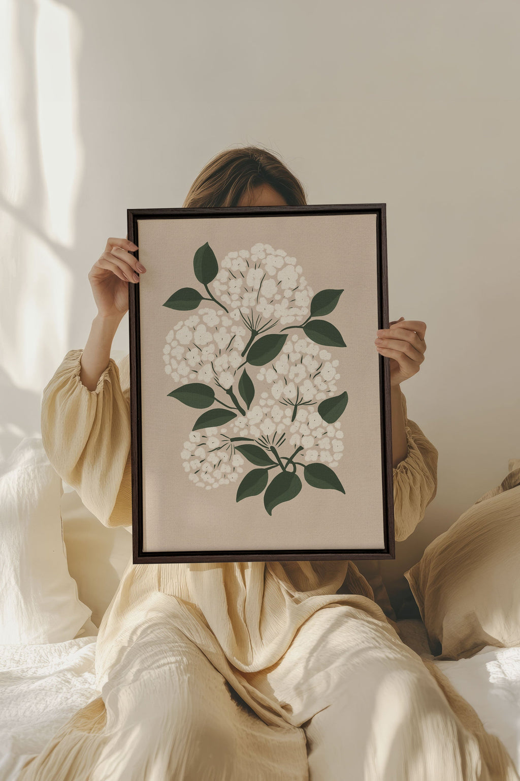 Breeze of Flowers, Stretched Canvas Artwork