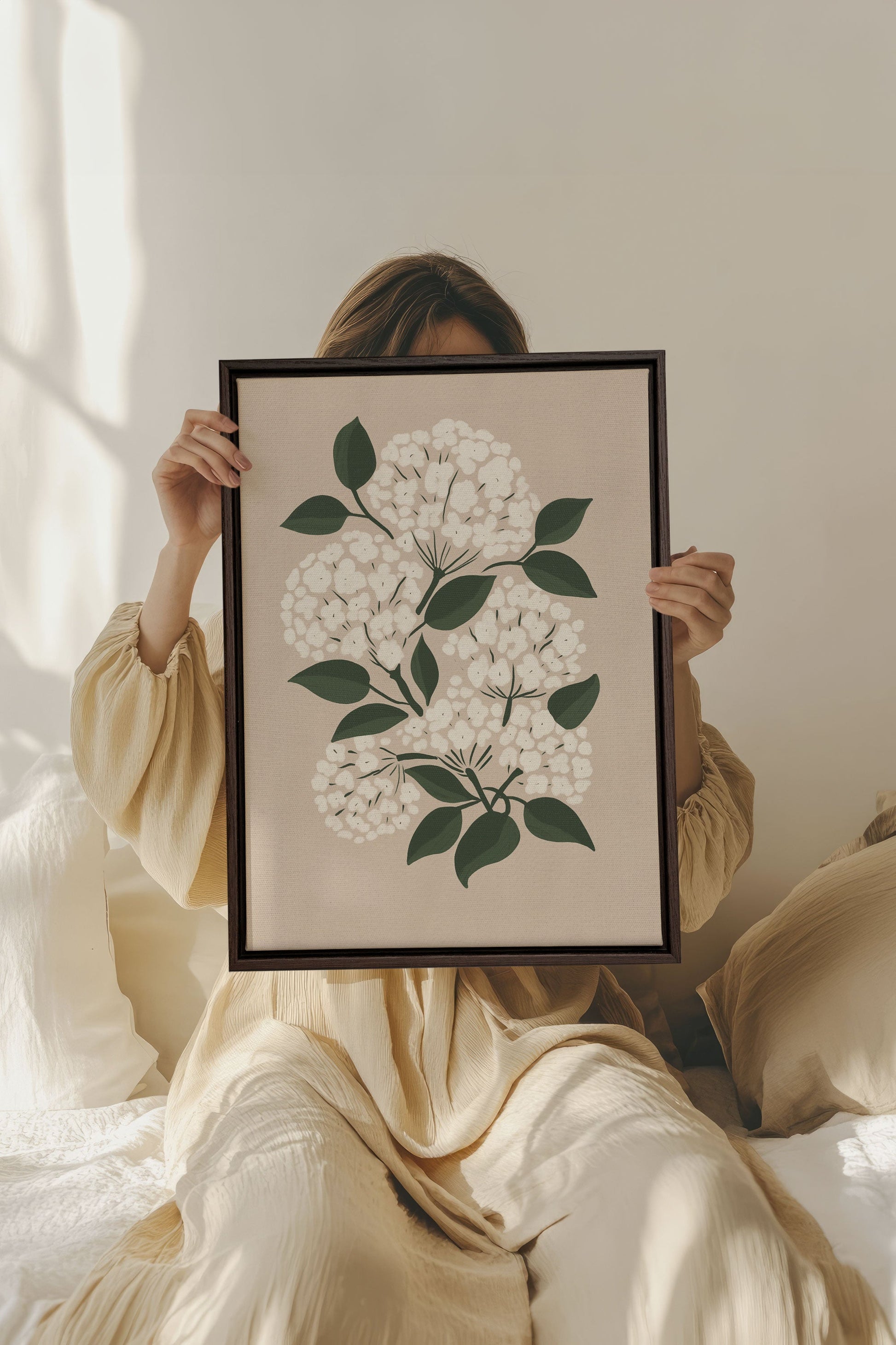 Breeze of Flowers, Stretched Canvas Artwork