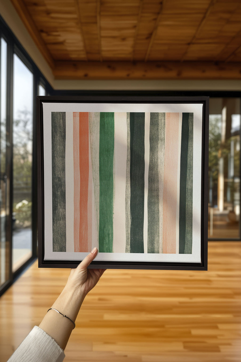 NATURAL LINES, Stretched Canvas Artwork